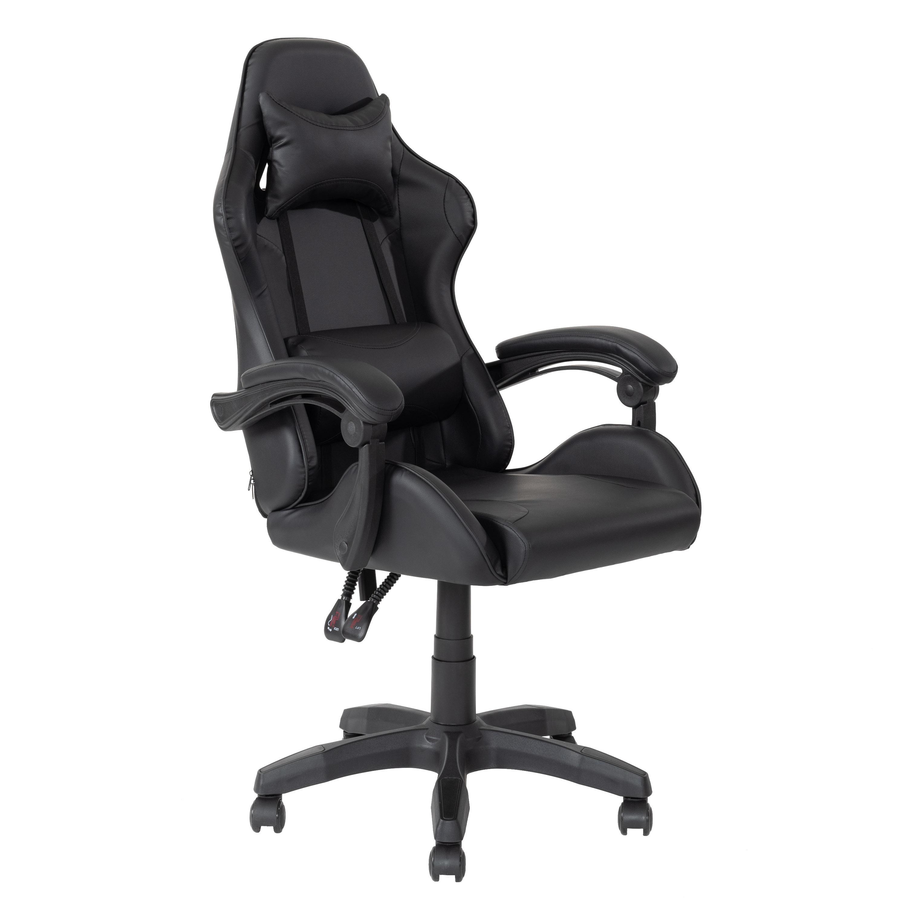 CorLiving BVLNF479G Modern Black Rocking Chair