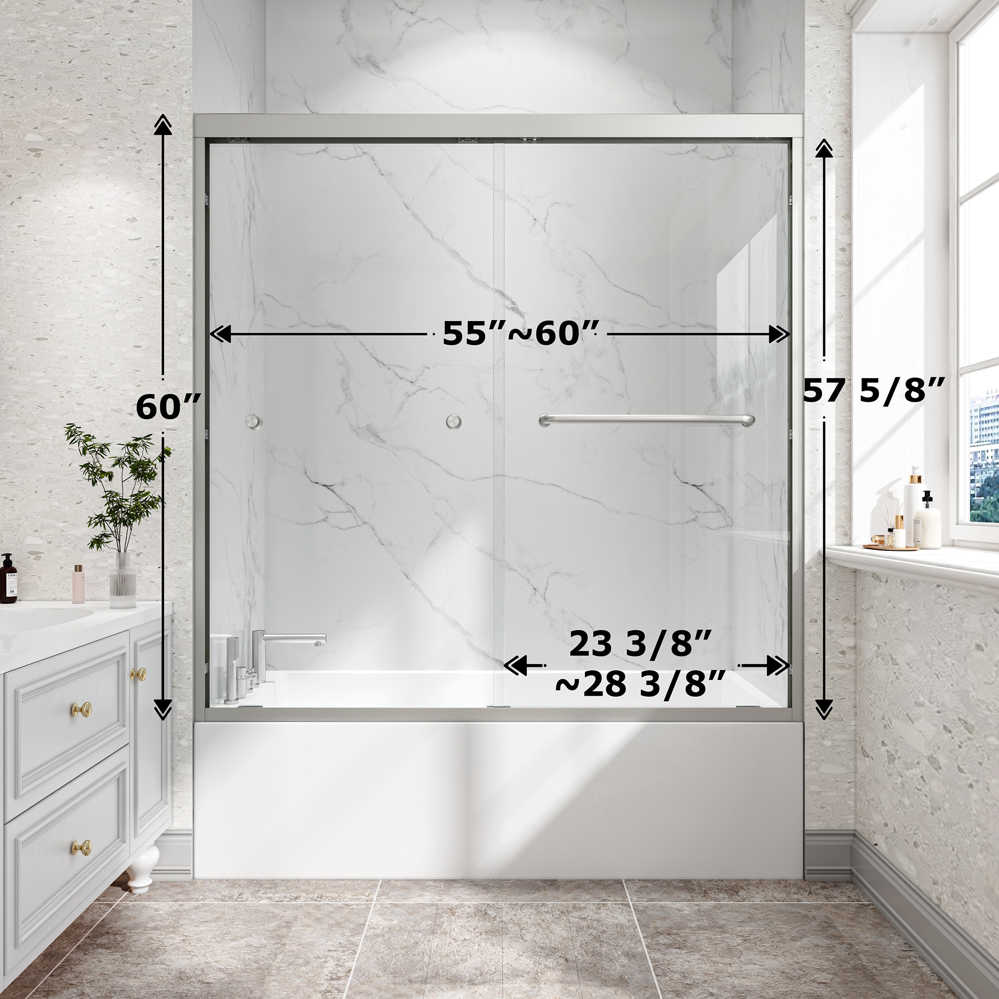 AAZJ JYS-W2517P433891 Bathtub-Doors - View #8