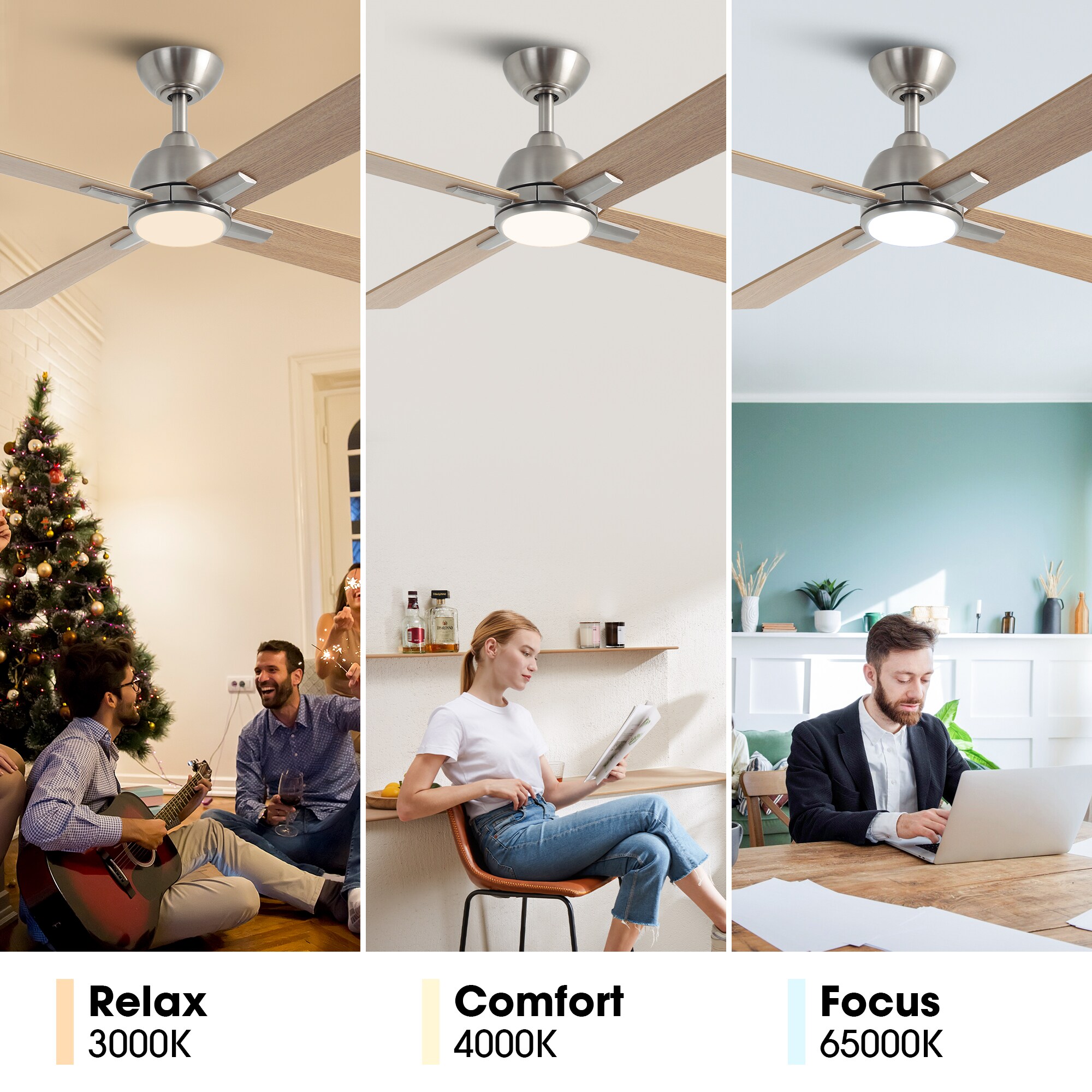 Parrot Uncle F6363SN110V Ceiling-Fans - View #8