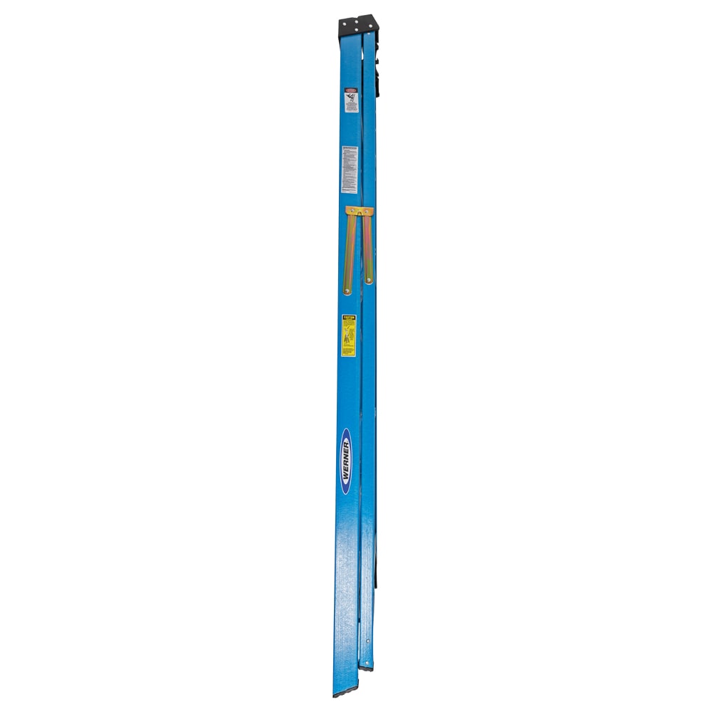 Werner FS100 8-ft Fiberglass Type 1- 250-lb Load Capacity Step Ladder ...