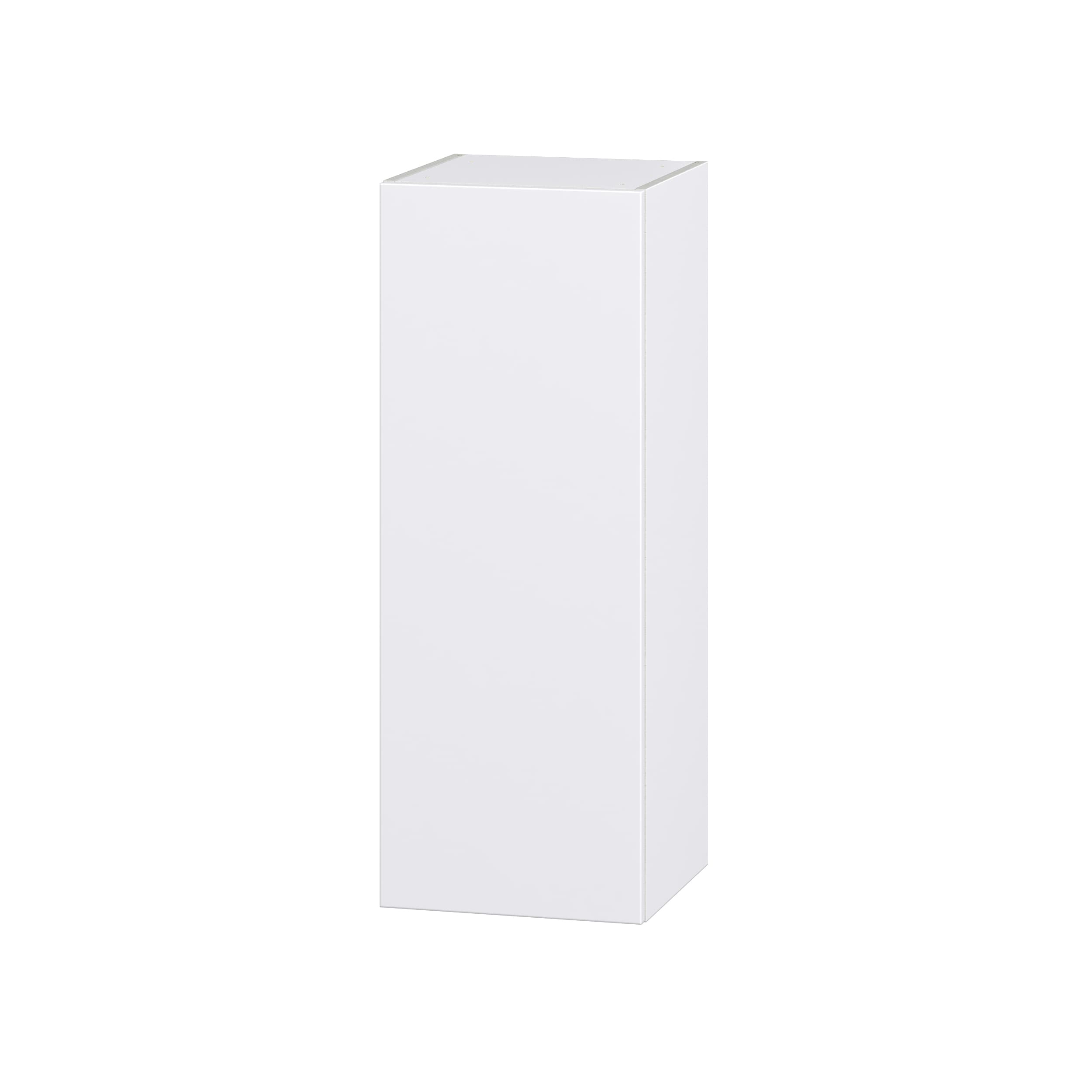 Hugo&Borg DSW1540(L/R)-LA Lasalle 15-in W x 40-in H x 14-in D Bright White Slab Wall Fully assembled Cabinet (Flat Panel Slab)