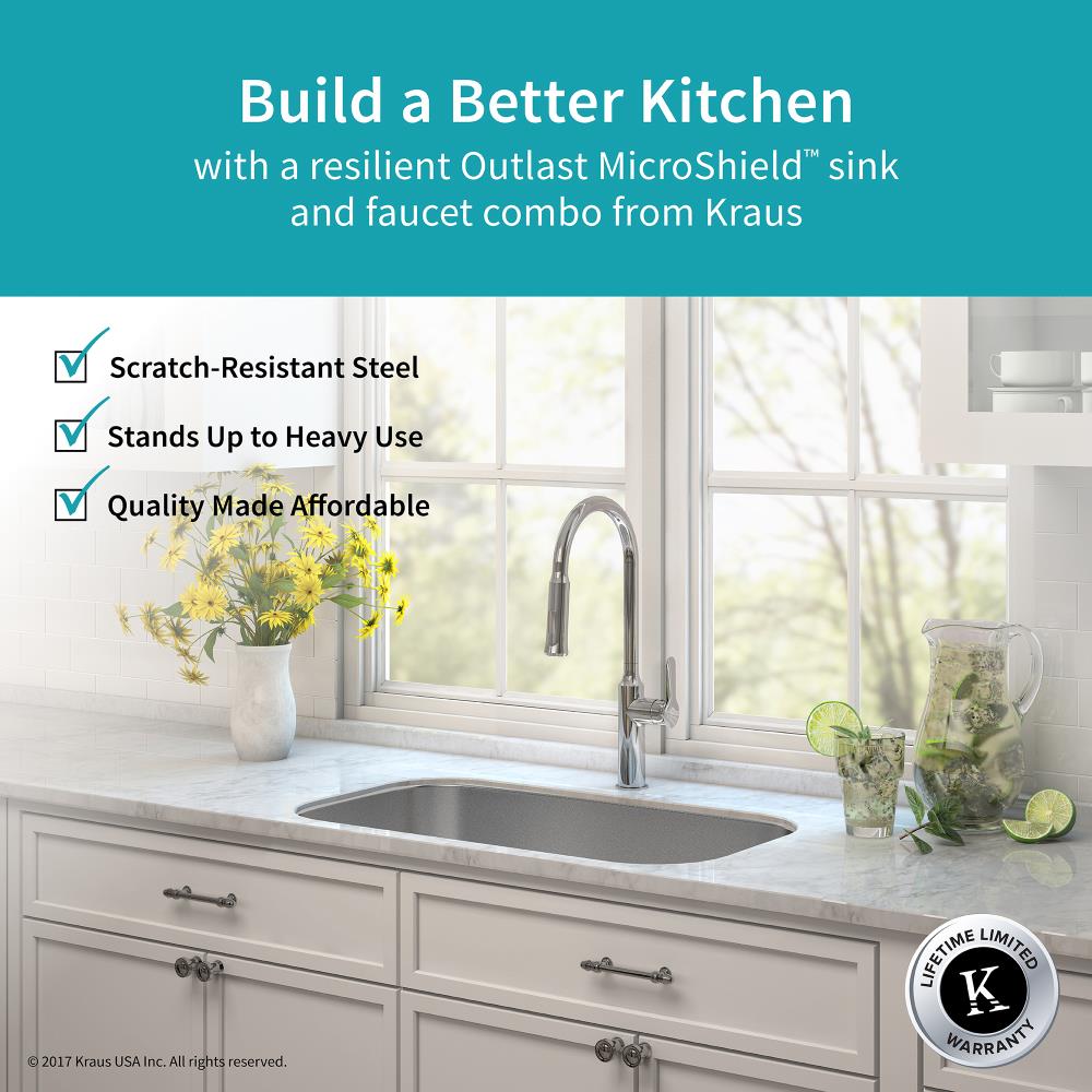 Kraus KBU14E-1630-42CH Kitchen-Sinks - View #10