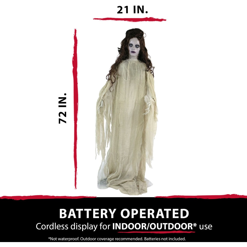 Haunted Hill Farm HHLADY-6FLS Halloween-Animatronics - View #5