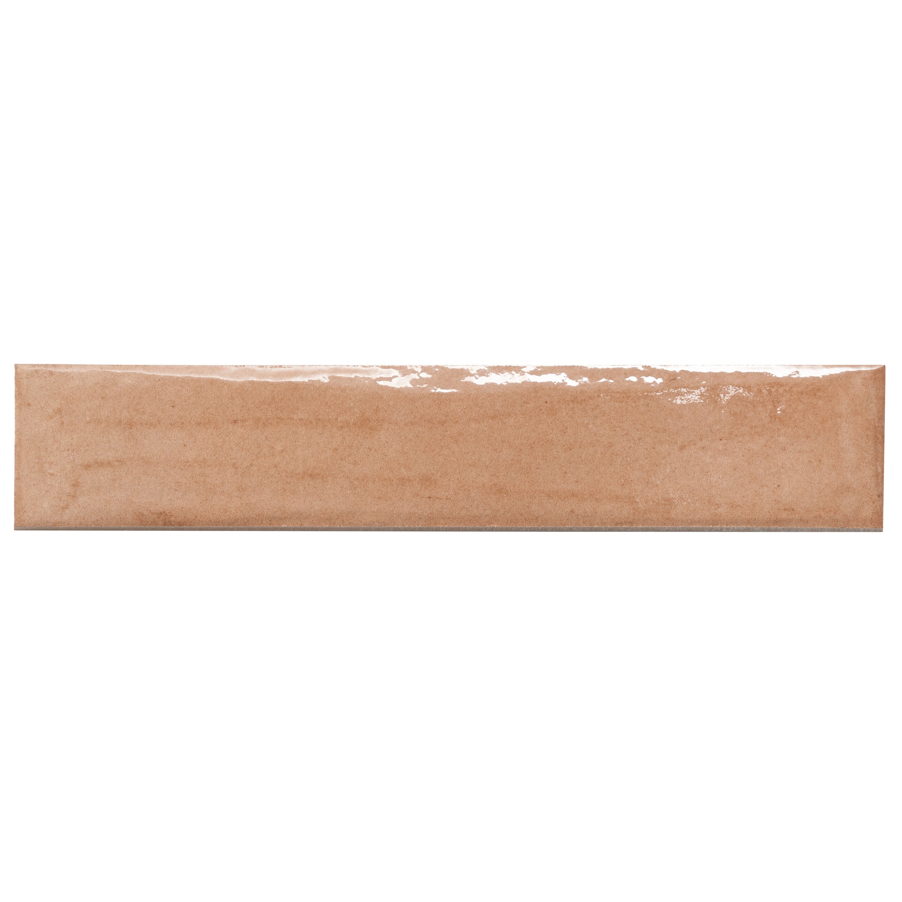 Artmore Tile EXT3RD106827 Sample- Palette Terracotta 3-in x 16-in Polished Porcelain Subway Wall Tile