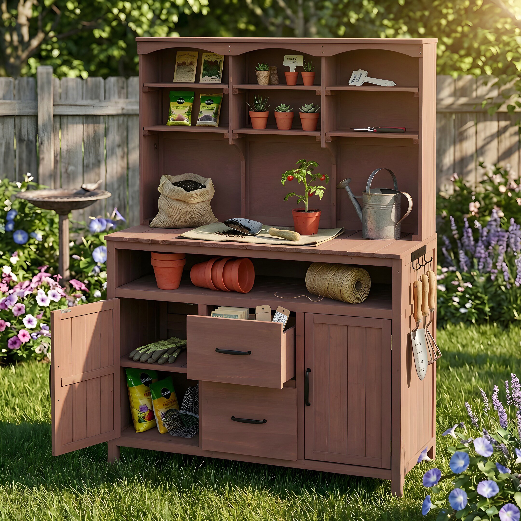 ModernLuxe L3P-N717P404332D Potting-Benches - View #20