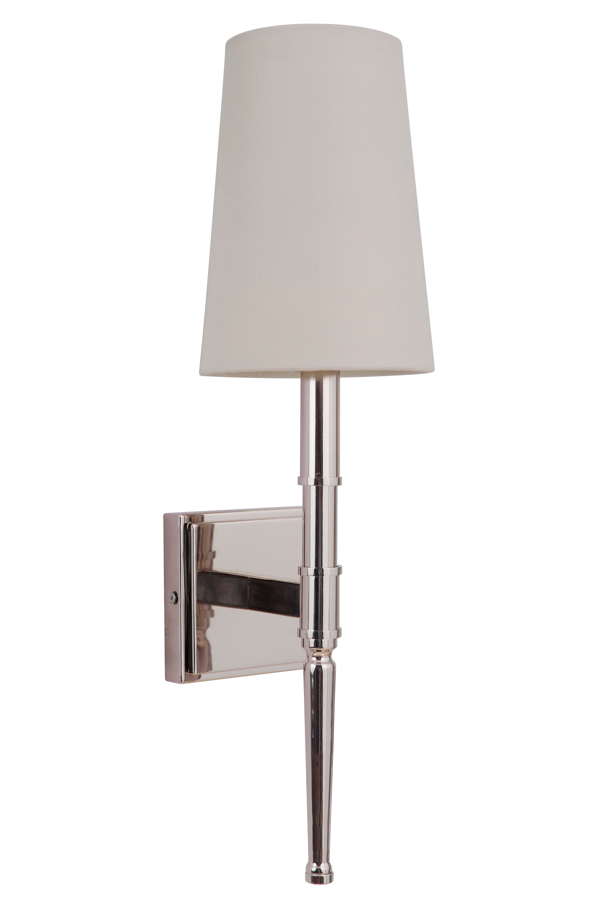 Craftmade 44661-PLN Ella 5.75-in W 1 -Light Polished Nickel Transitional Wall Sconce