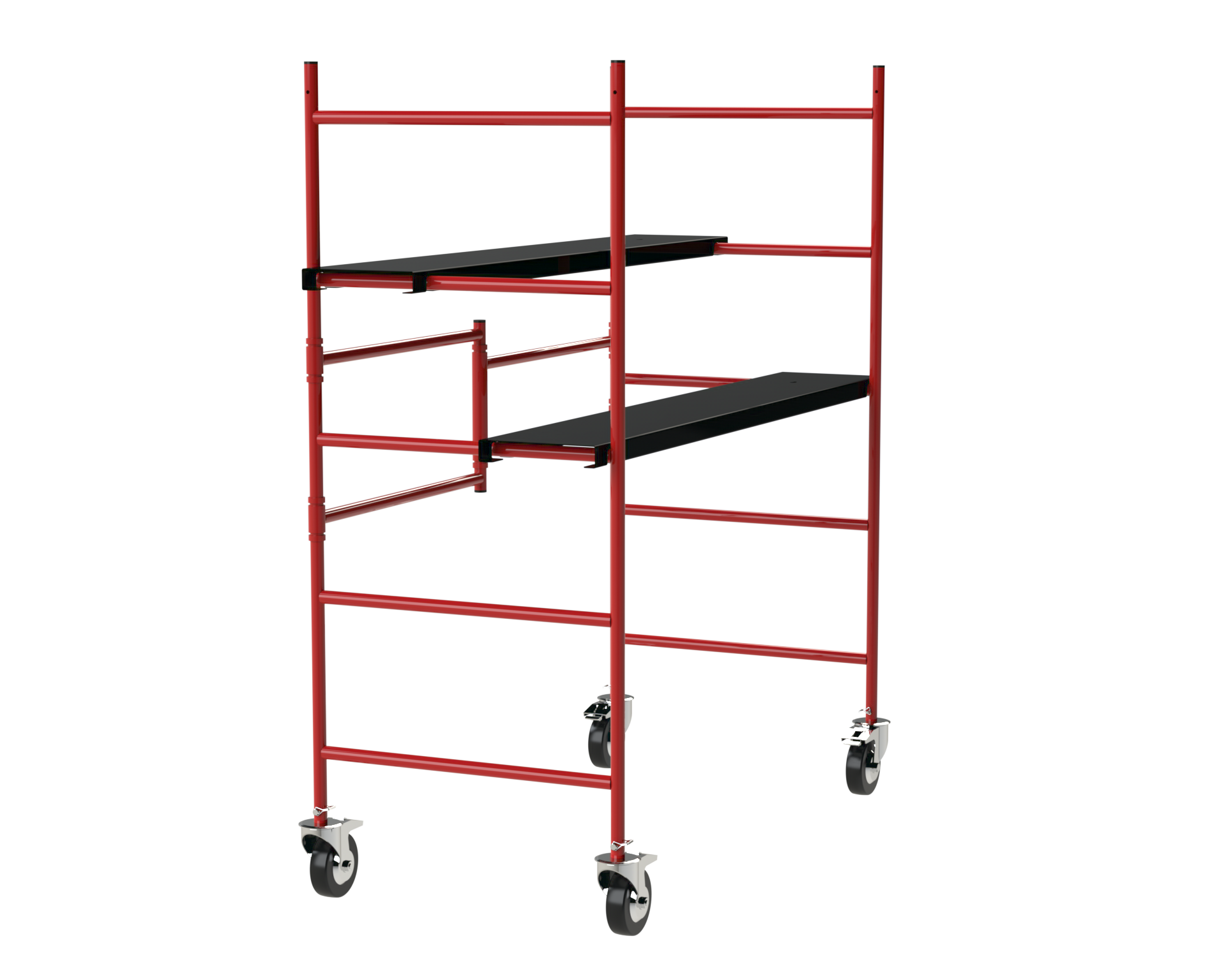 Build Frames Steel 5.12-ft H x 3.65-ft L Adjustable Rolling Scaffold 900-lb MPMFS5+BFL Sansujyuku sansujyuku.com