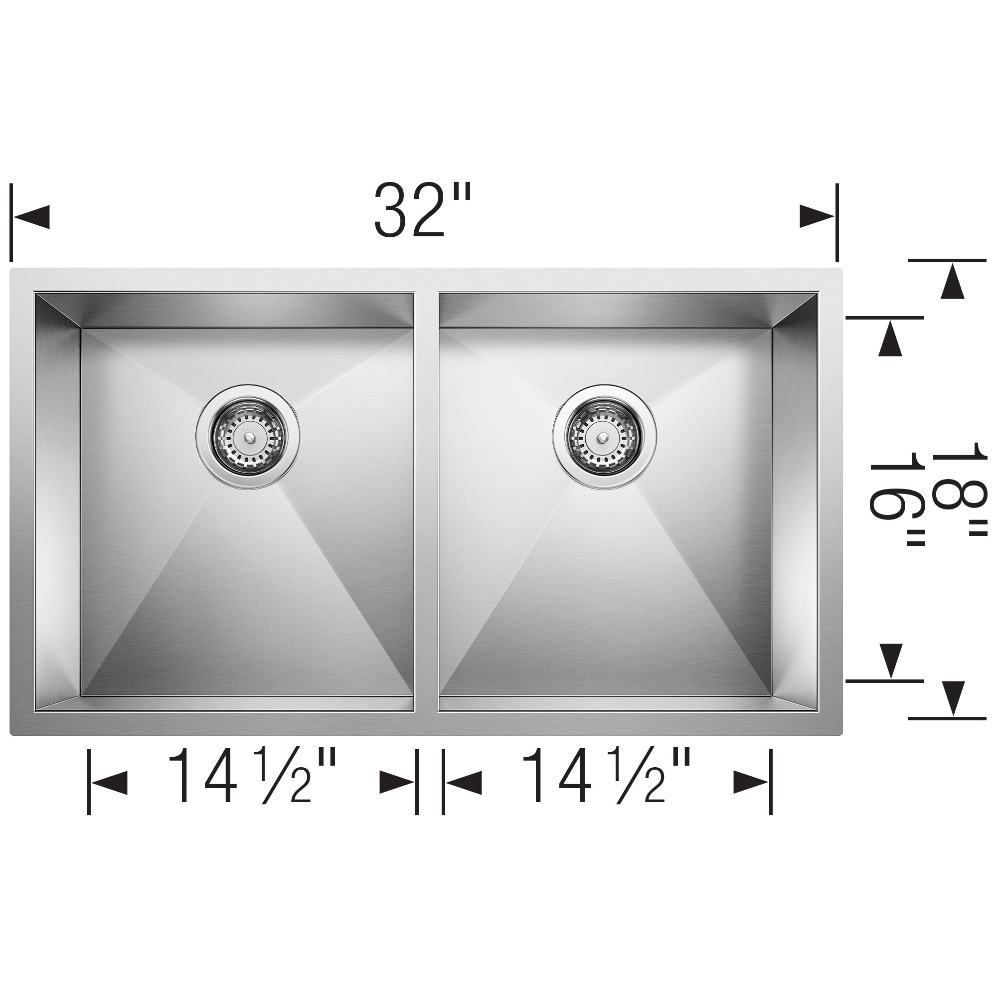 BLANCO 443053 Kitchen-Sinks - View #3