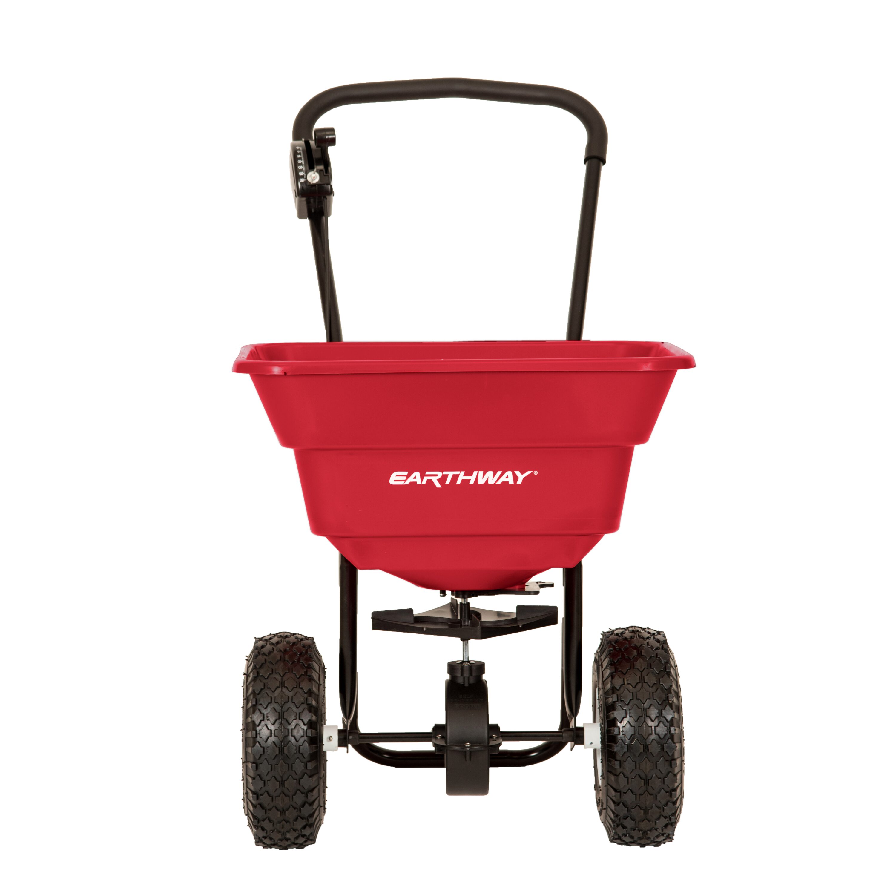 EarthWay 2050P 80-lb Commercial Broadcast Compatible with Ice Melt, Fertilizer, Seed Spreader