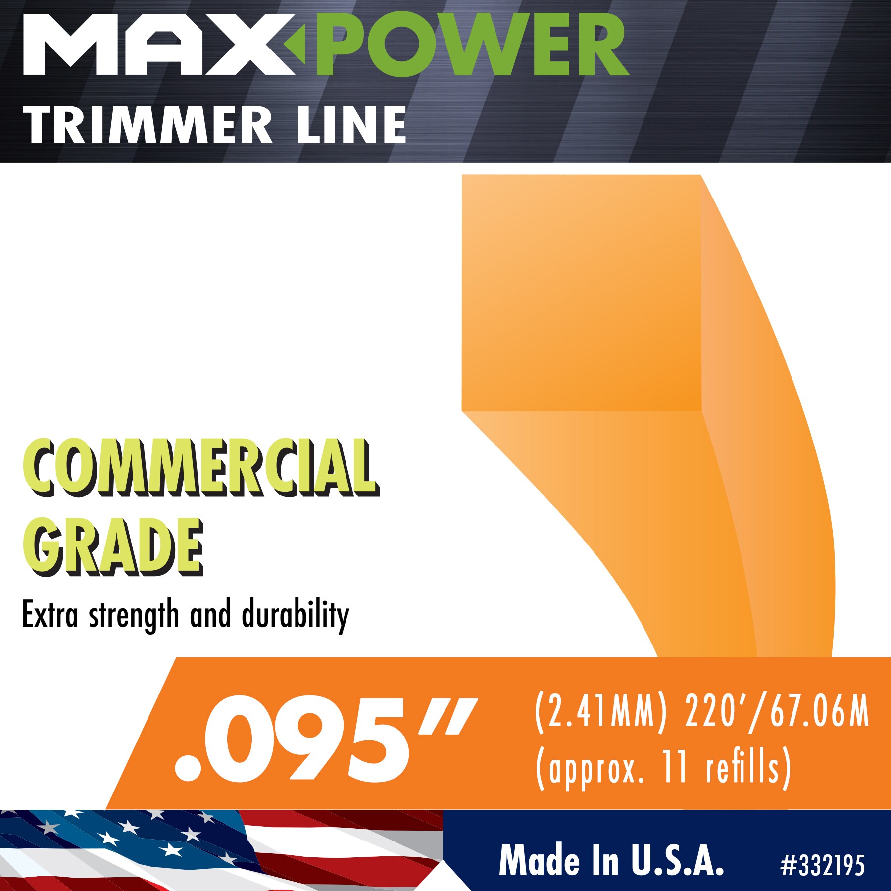 MaxPower 332195 Trimmer-Line - View #2
