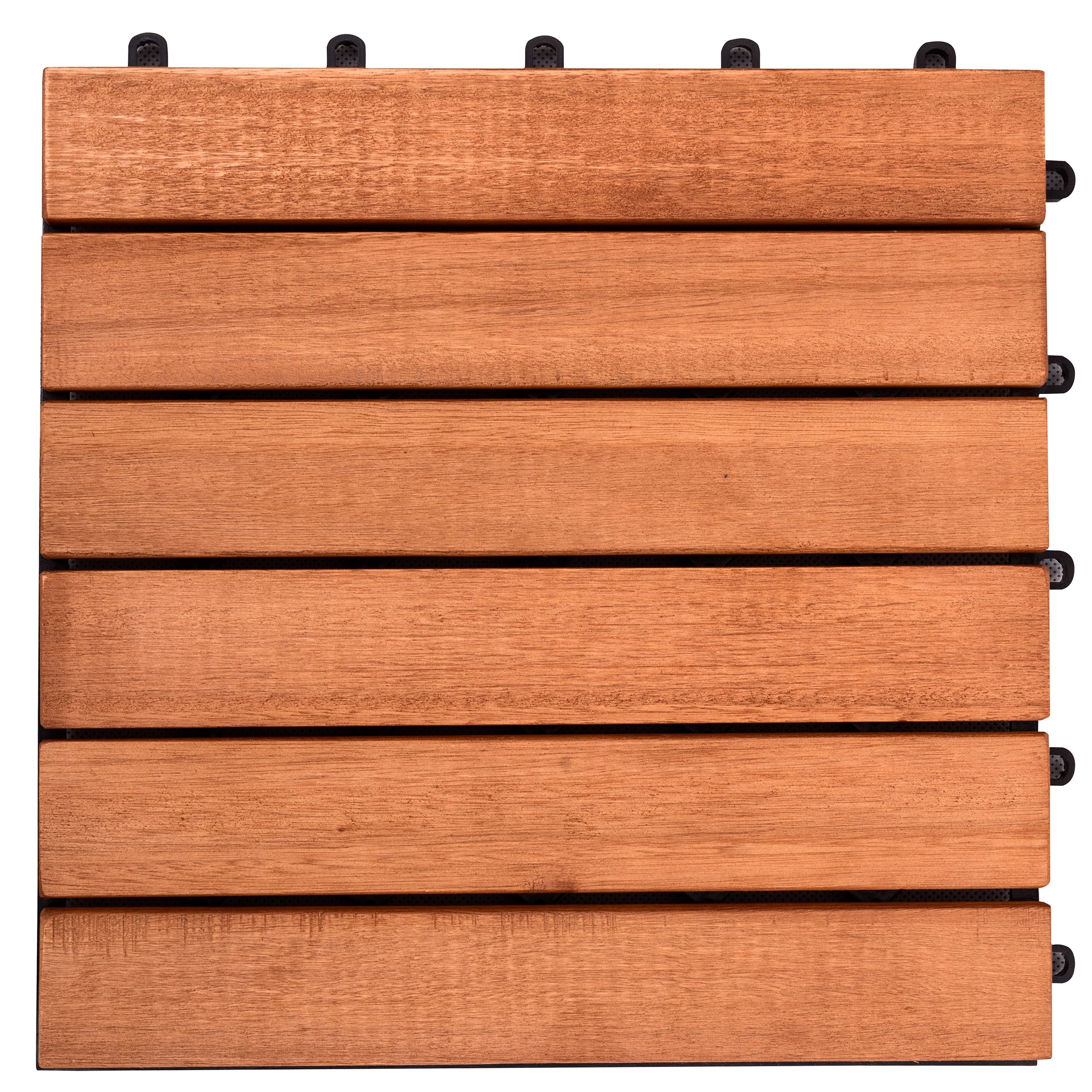 VIFAH V169 12-in W x 12-in L x 1-in T Loose lay Vinyl/Plastic Gym Floor Tile ( 10-sq ft ) 10 -Pack