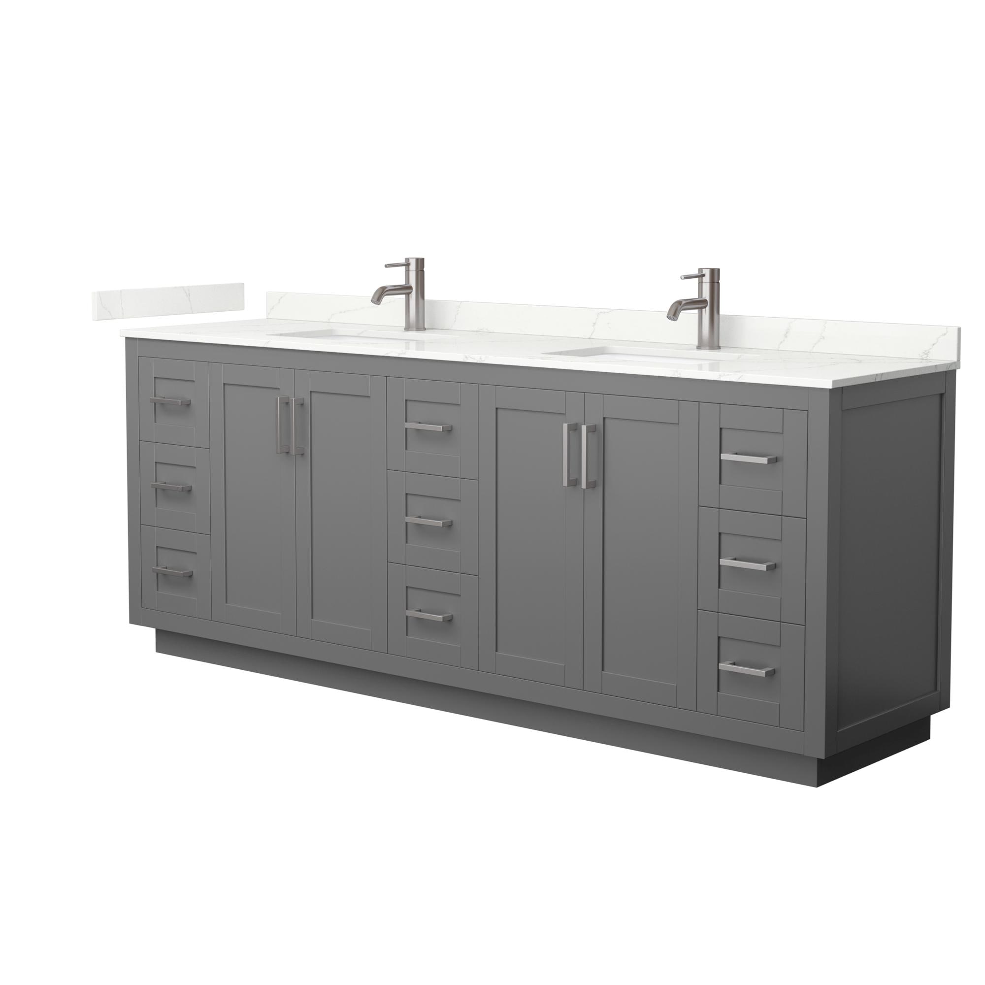 Wyndham Collection WCF292984DKGGTUNSMXX Bath-Vanity-Combo - View #2