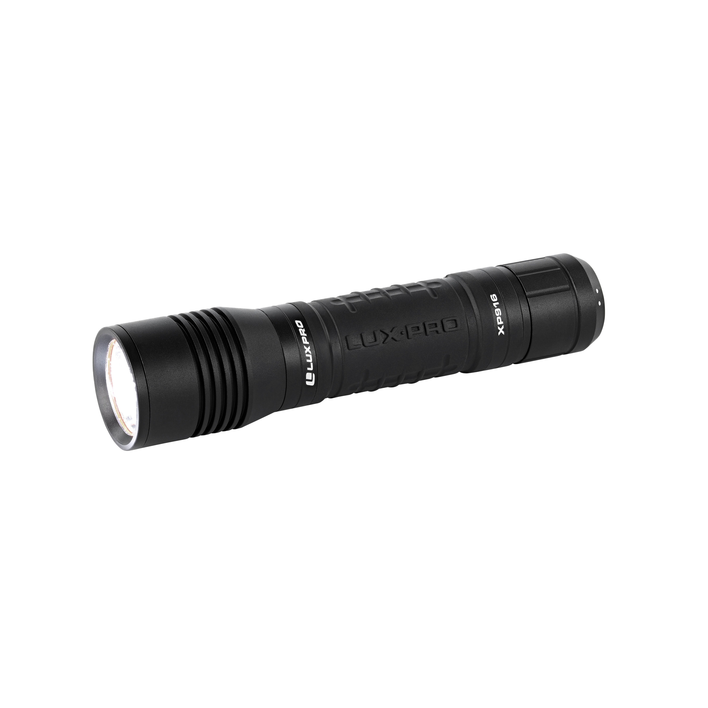 Lux-Pro 800-Lumen 4 Modes LED Rechargeable Spotlight Flashlight (Lithium  Ion (3.7V) Battery Included) in the Flashlights department at