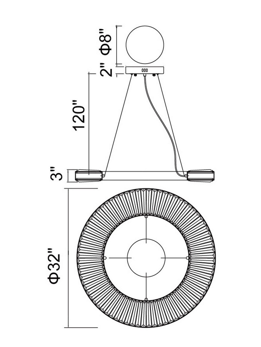 CWI Lighting 1219P32-1-625 b090015 - View #8