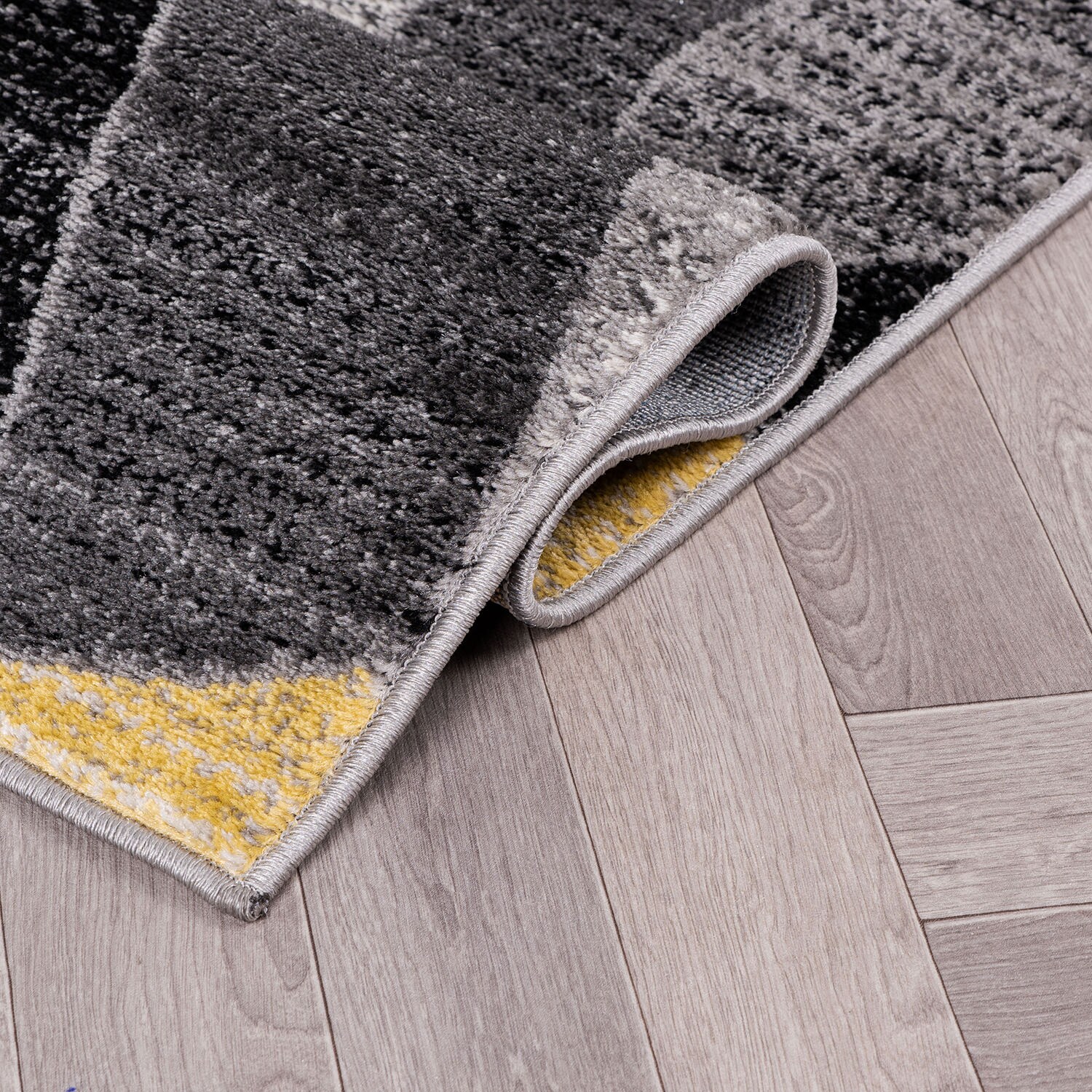 World Rug Gallery 393YELLOW8X10 rugs - View #6