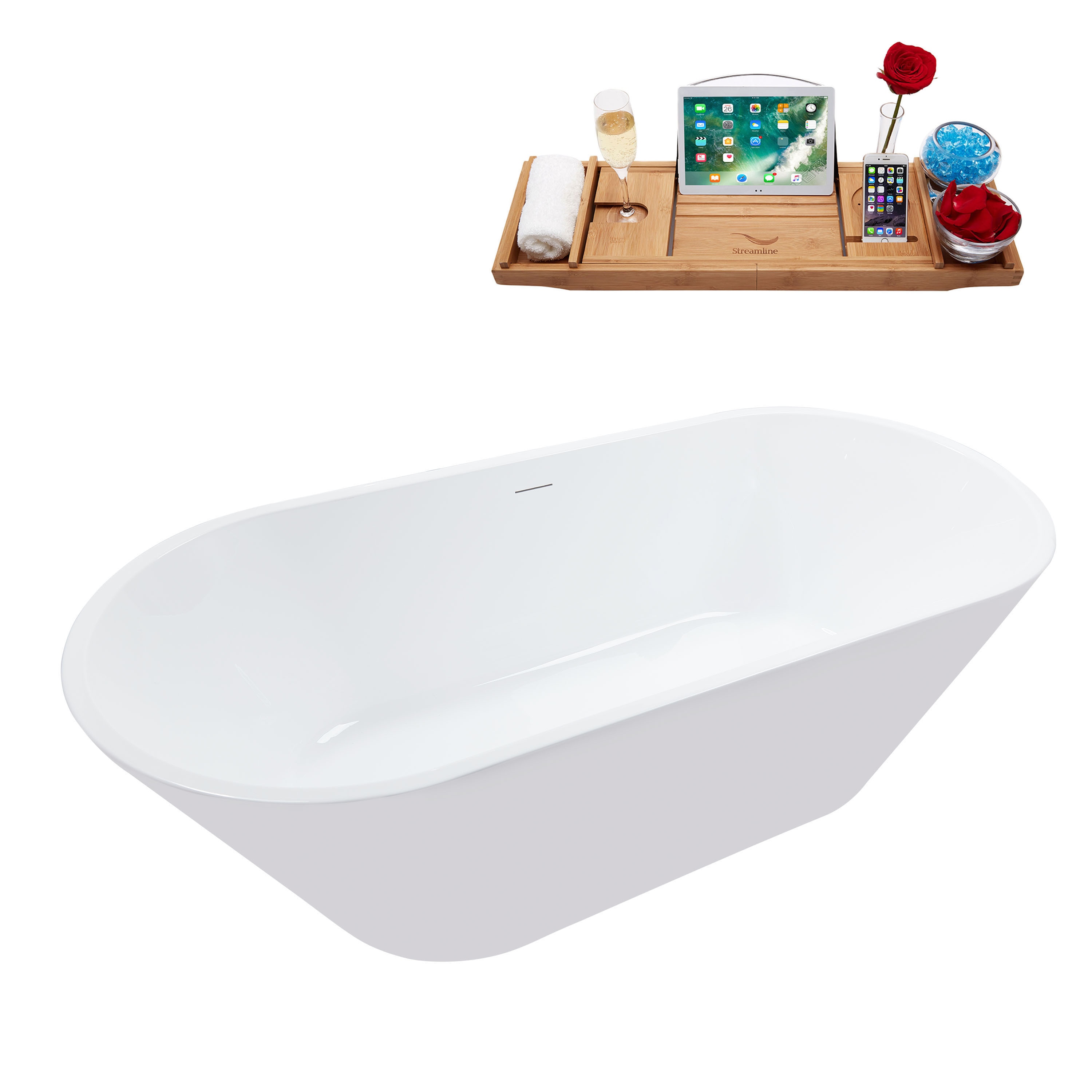 Streamline N3660WH bathtubs - View #3