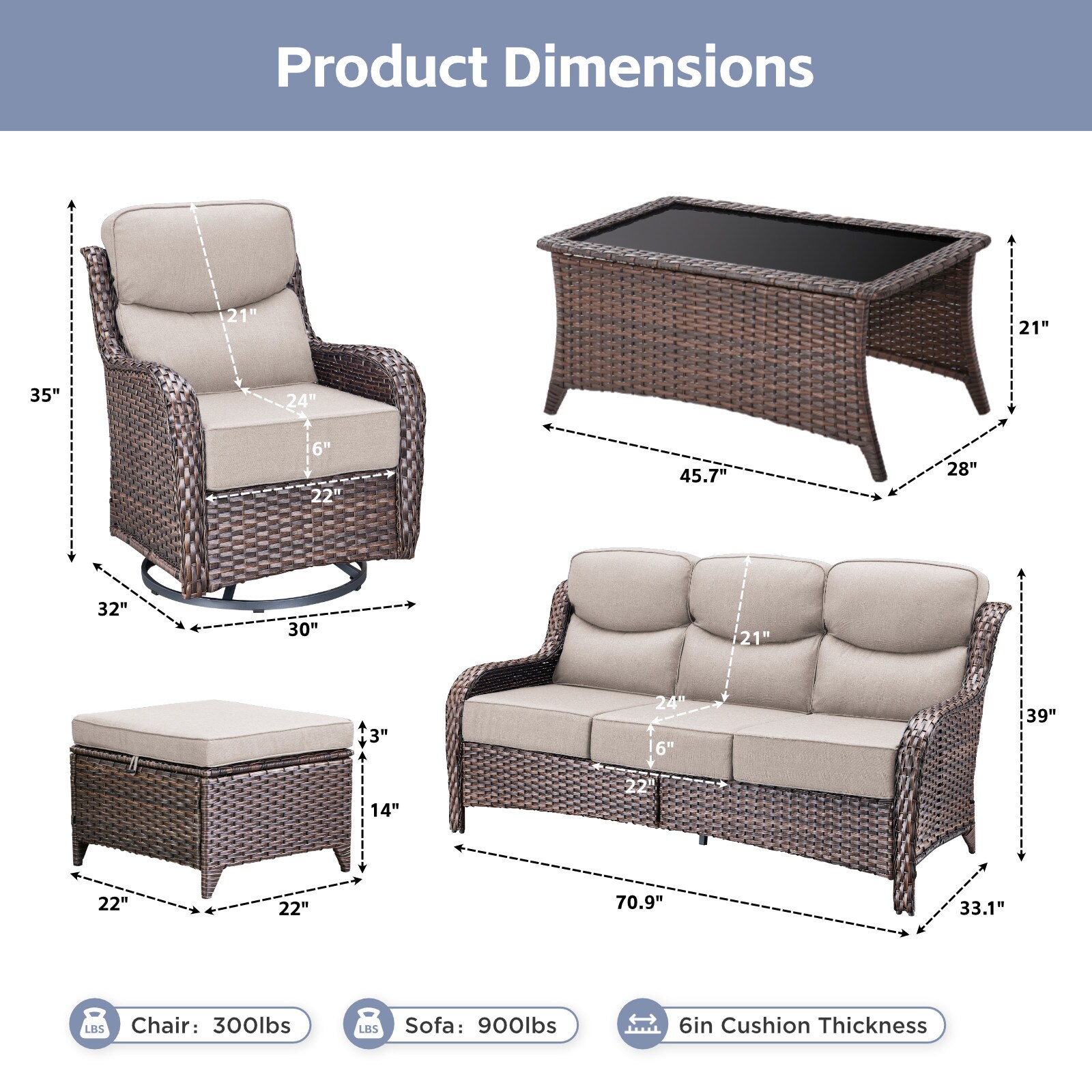 Gymojoy FS2602139 Patio-Conversation-Sets - View #9