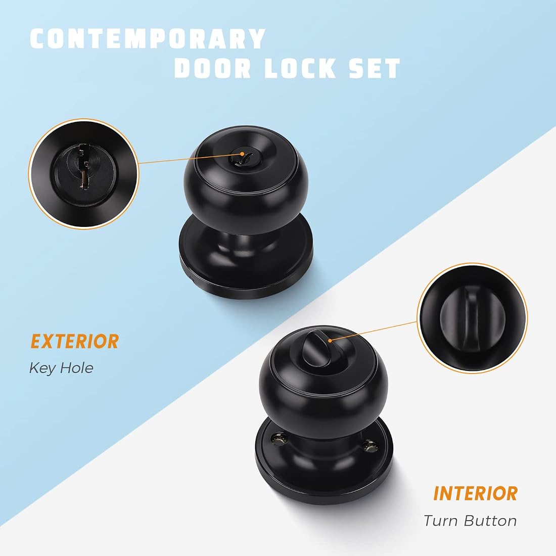 Aoibox LABCXUH8 Door-Knobs - View #2