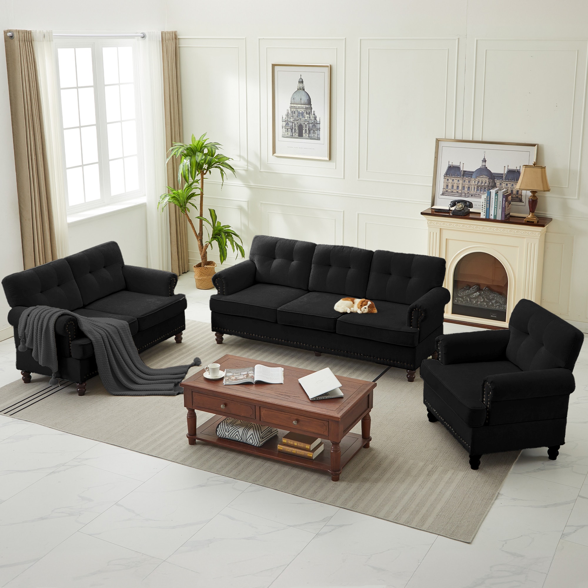 JEAREY JE-LDTJD-GY Sofas-Loveseats - View #8