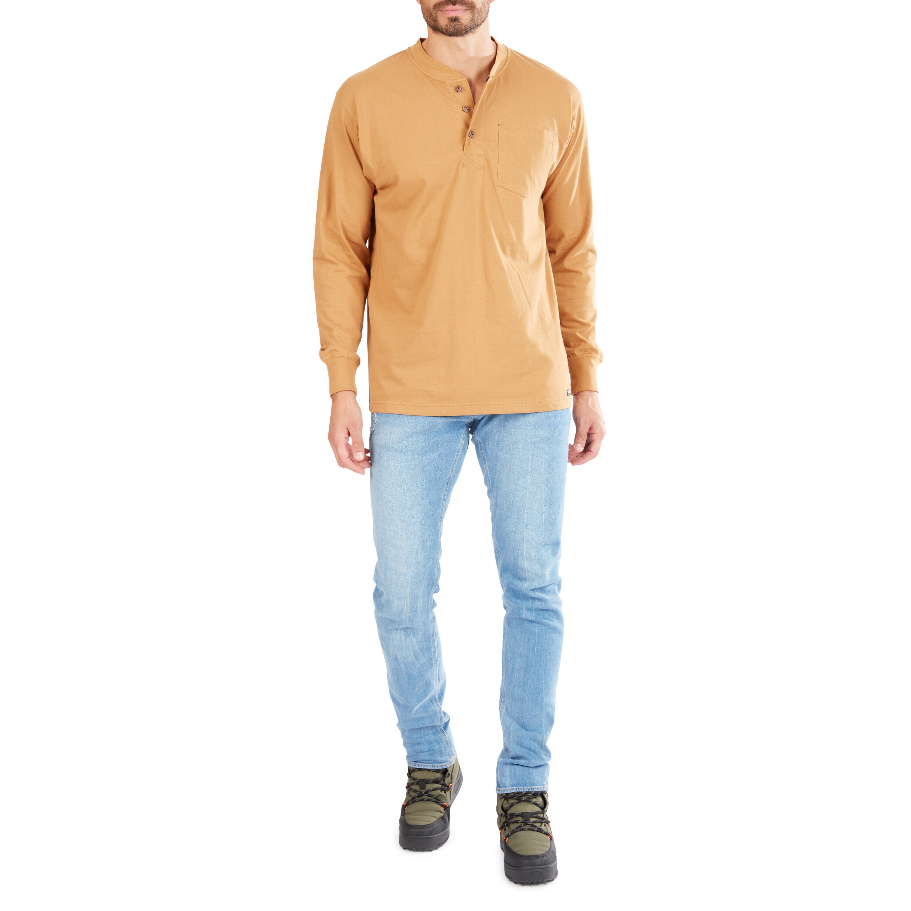 Smith's Workwear S4643LS-CAMBR-XL Tops-Shirts - View #4