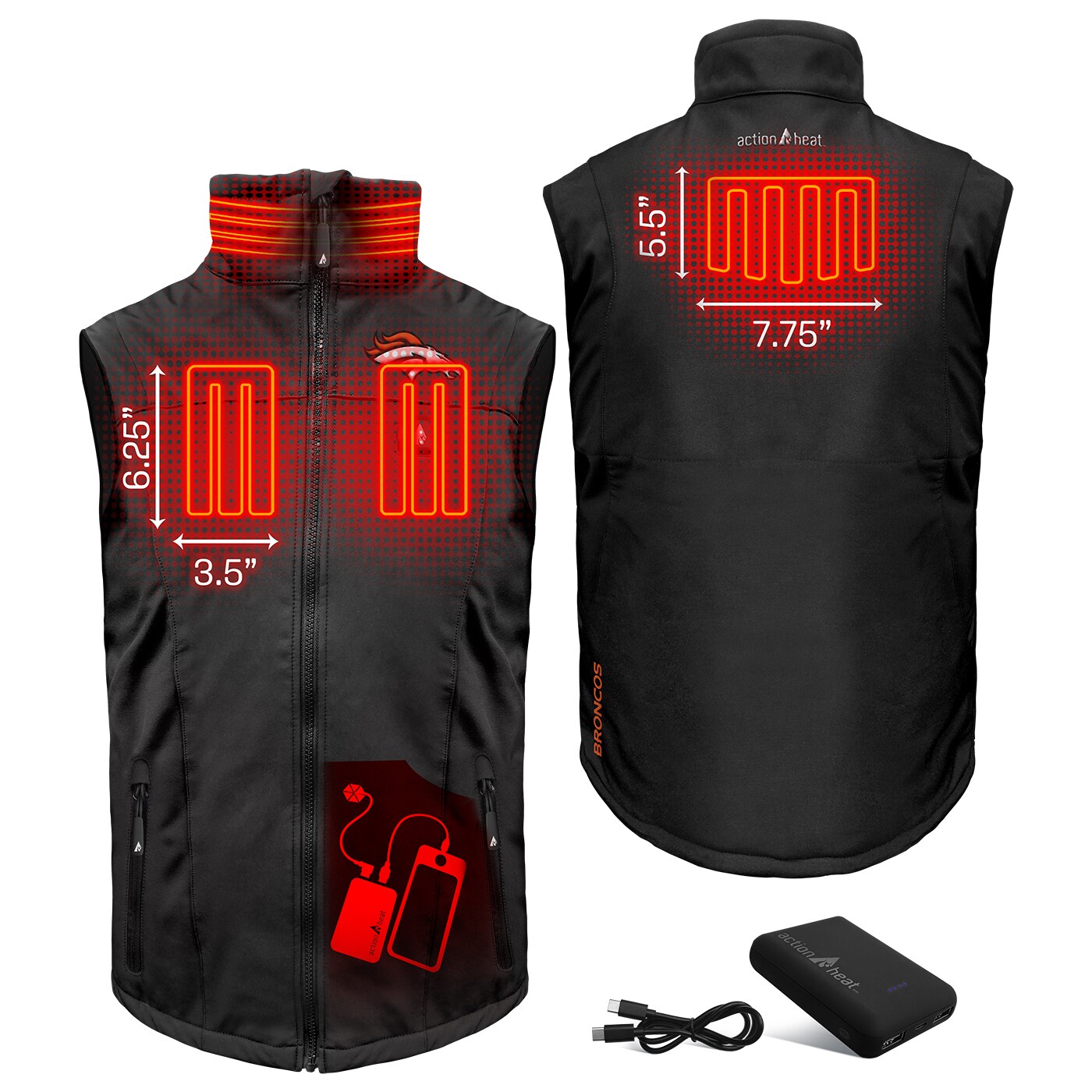 ActionHeat AHDEN5SV-MBL Jackets-Coats - View #3