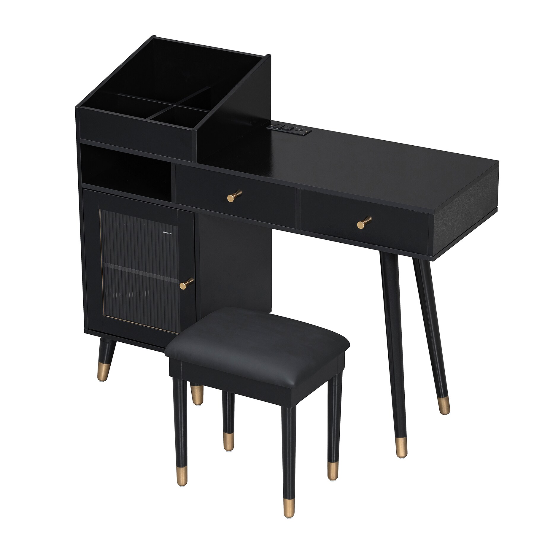 SINOFURN SYC080023WT Bedroom-Vanities - View #5