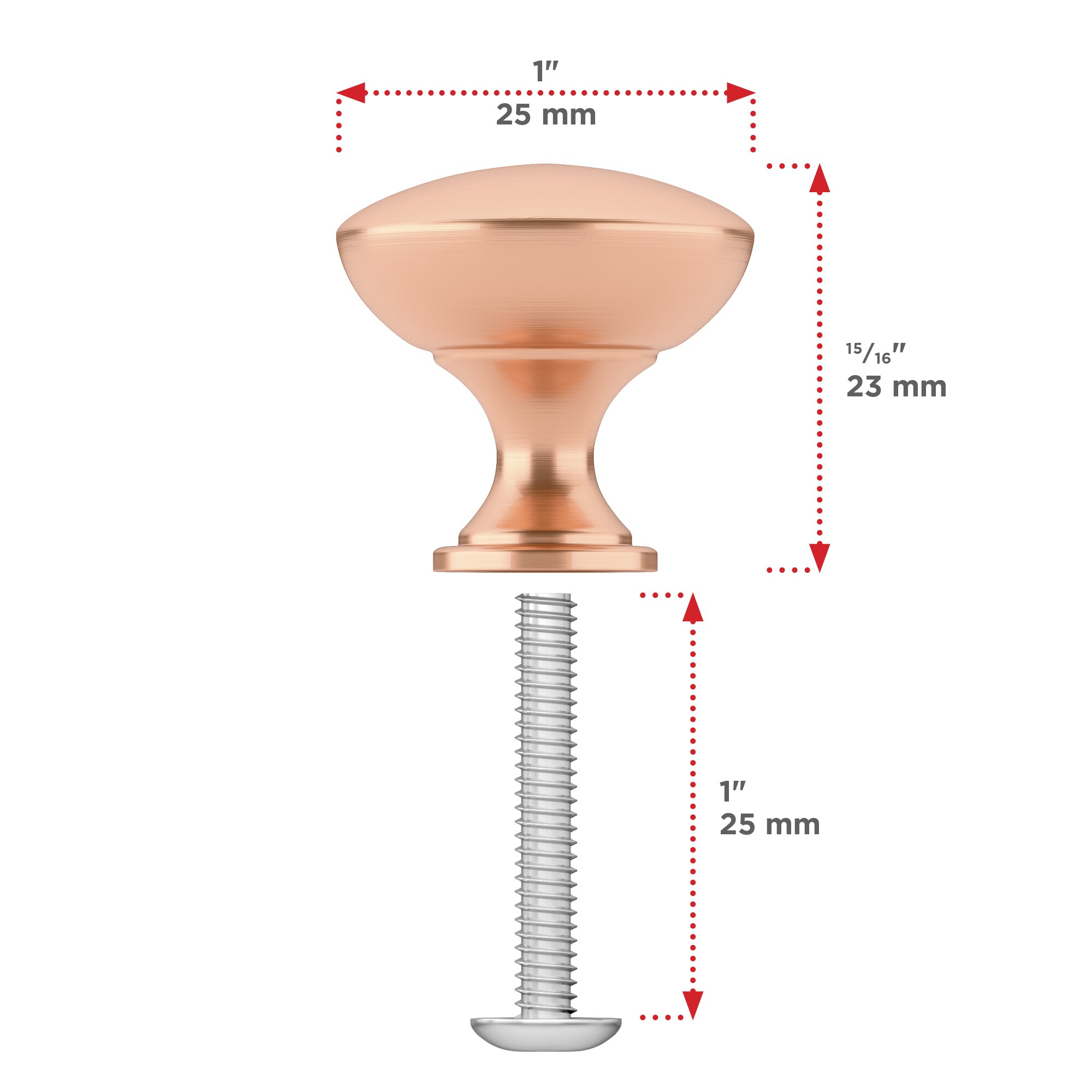 Richelieu BP904125192 Cabinet-Knobs - View #3