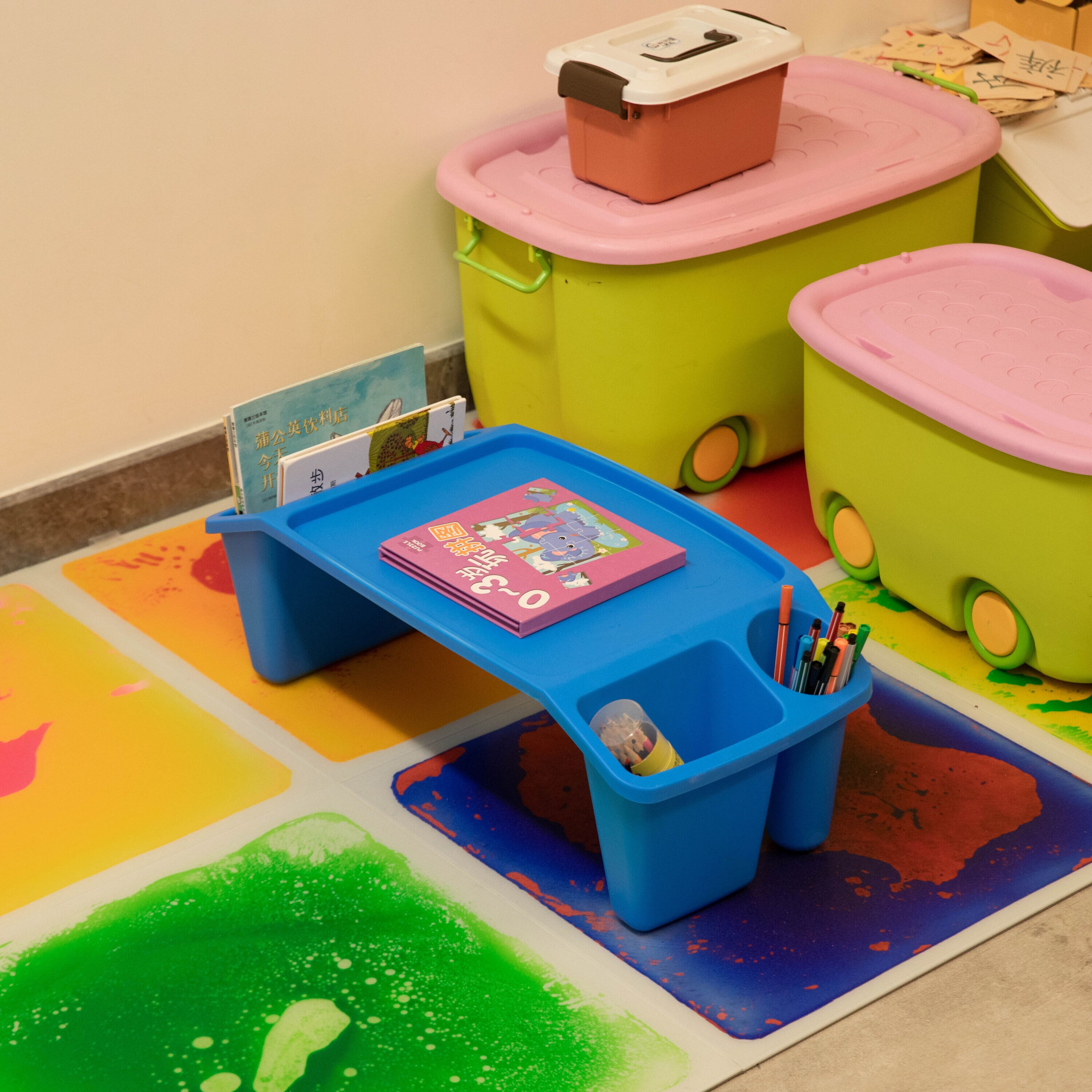 Basicwise QI003253.BL Kids-Play-Tables - View #3