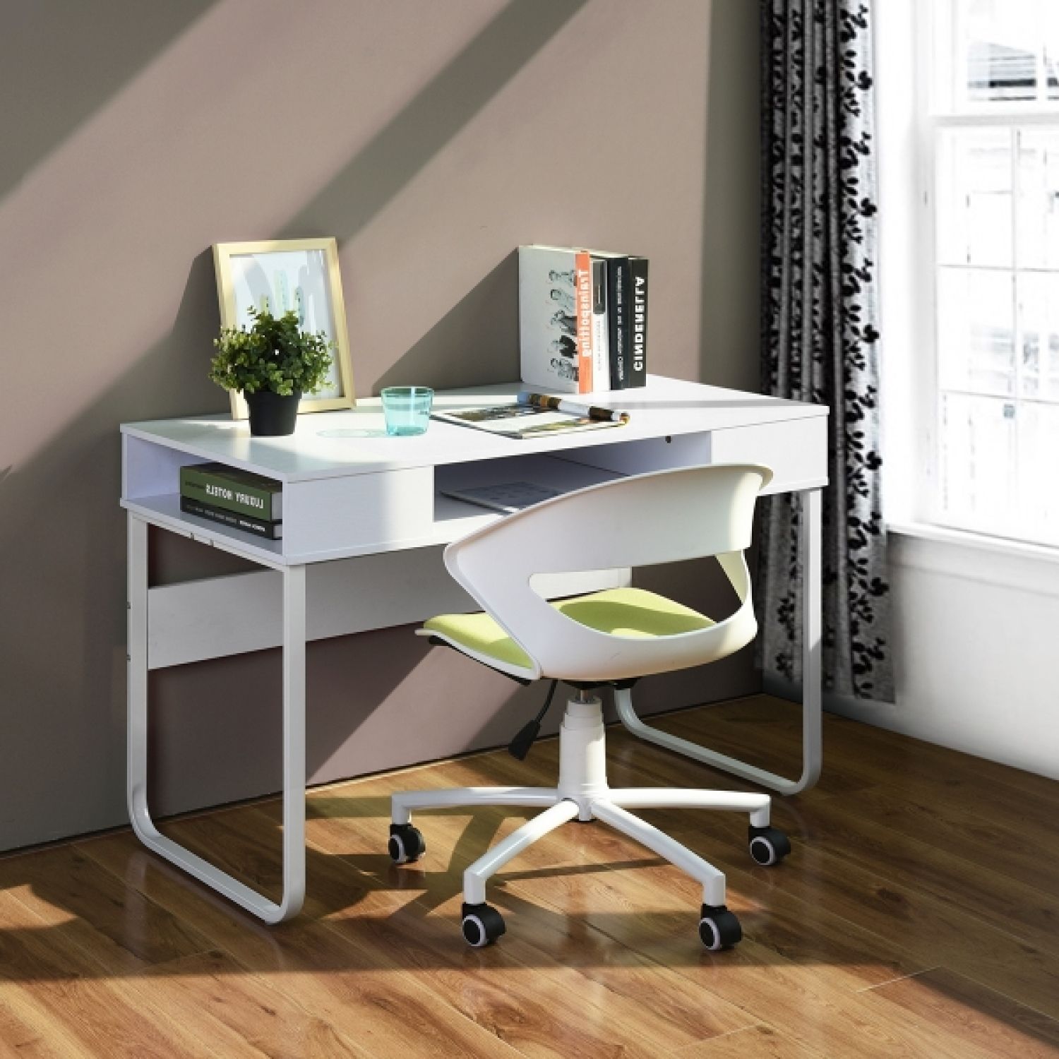JASMODER W131449355 21.70-Inches Multiple colors/finishes Modern/Contemporary Writing desk