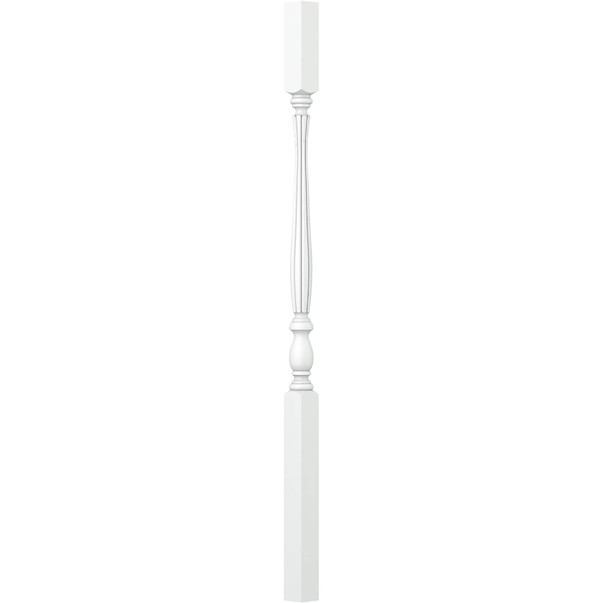L.J. Smith Stair Systems LJB-2905-PRG 42 42-in x 1.75-in Primed Square Top Stair Baluster