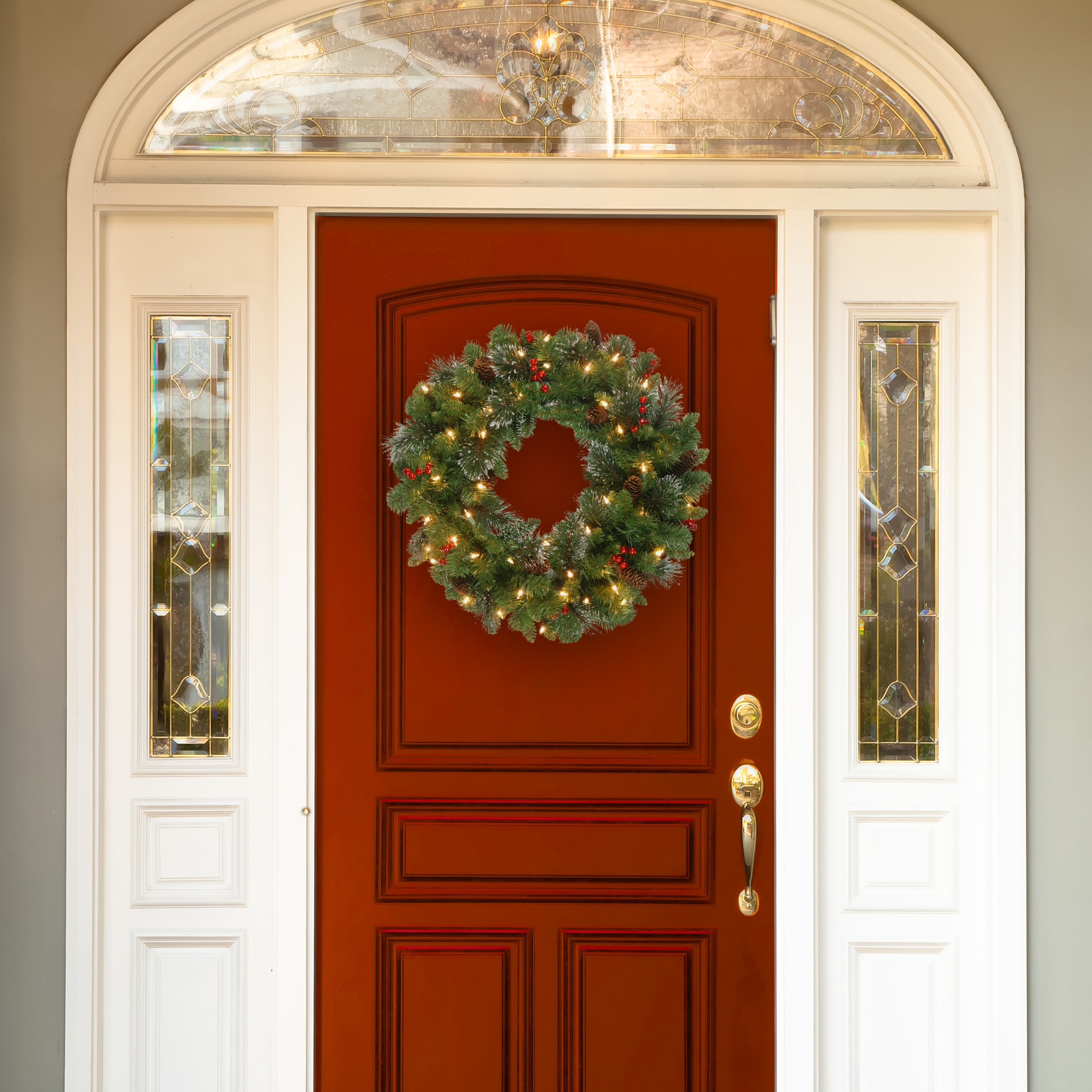 National Tree Company CW7-306-24W-B1 Artificial-Christmas-Wreaths - View #3