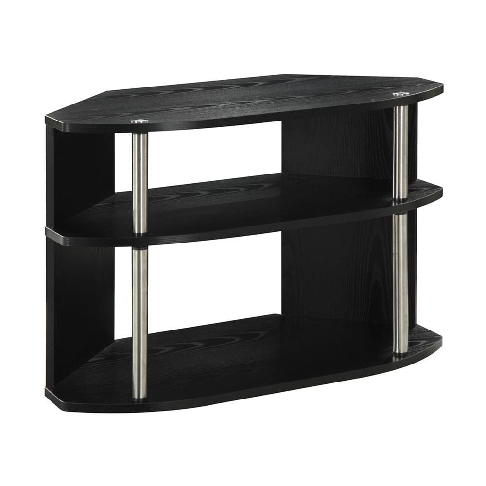 Convenience Concepts Designs2Go Modern/Contemporary Black TV Stand  (Accommodates TVs up to 32-in) in the TV Stands department at