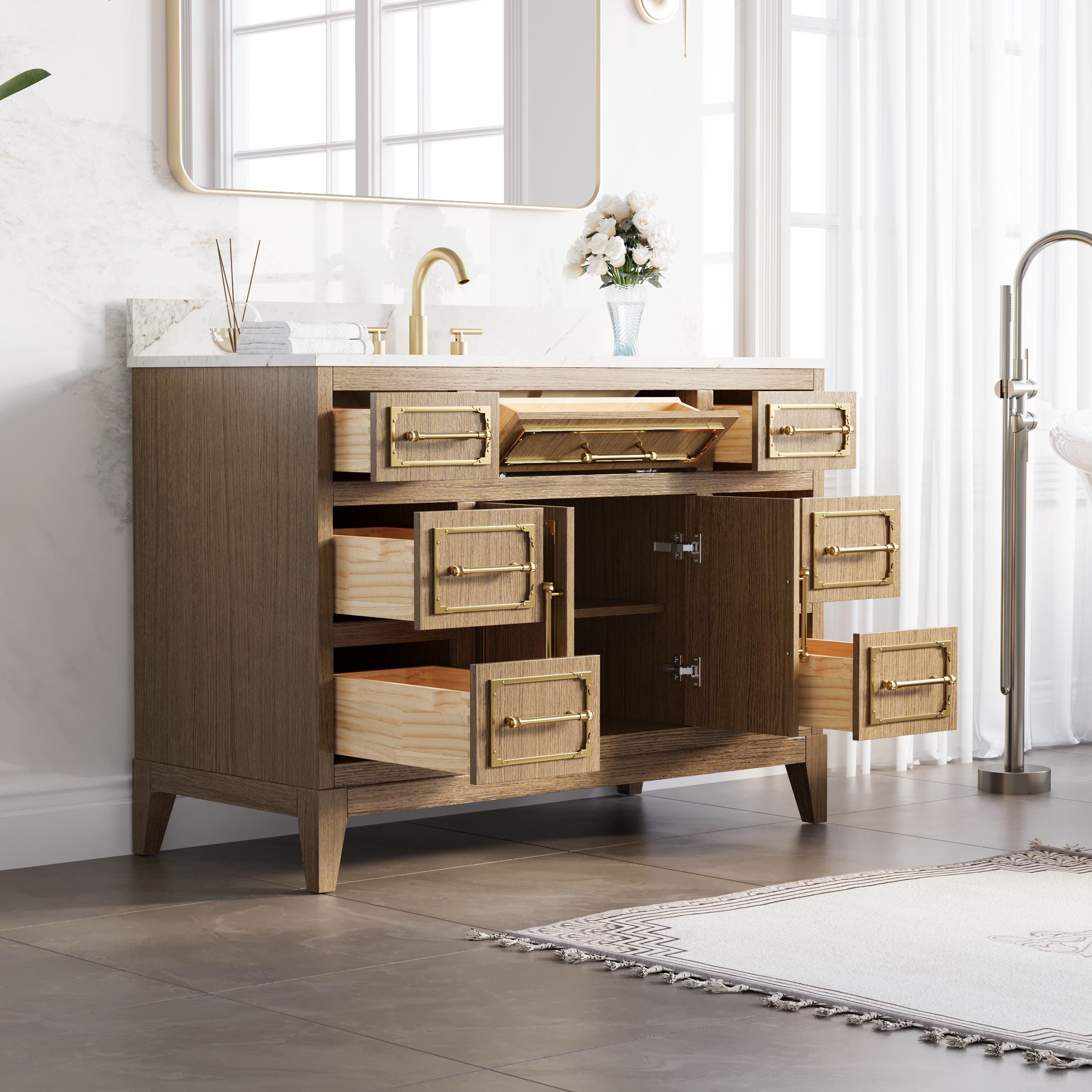 Forclover FLR-ZCEL48 Bath-Vanity-Combo - View #14