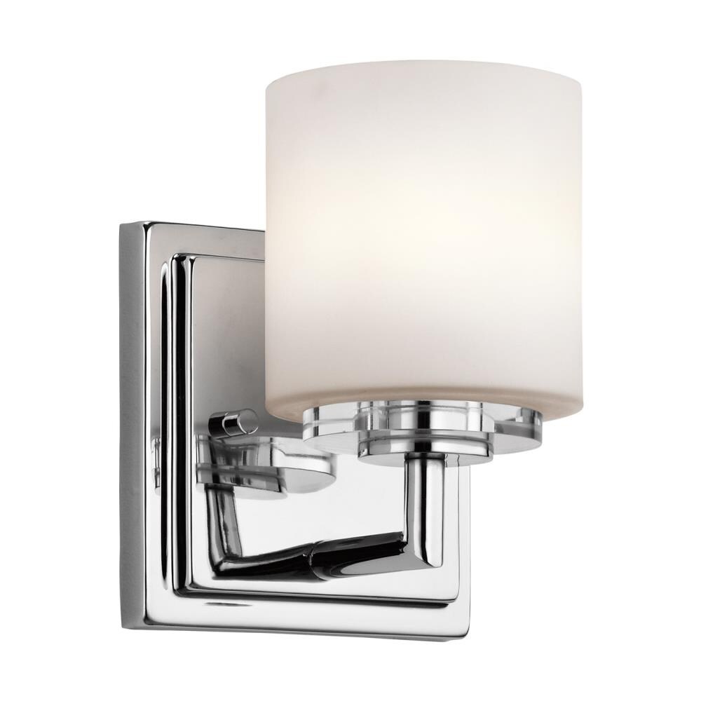 Kichler 45500CH O Hara 1 -Light Chrome Transitional Vanity light