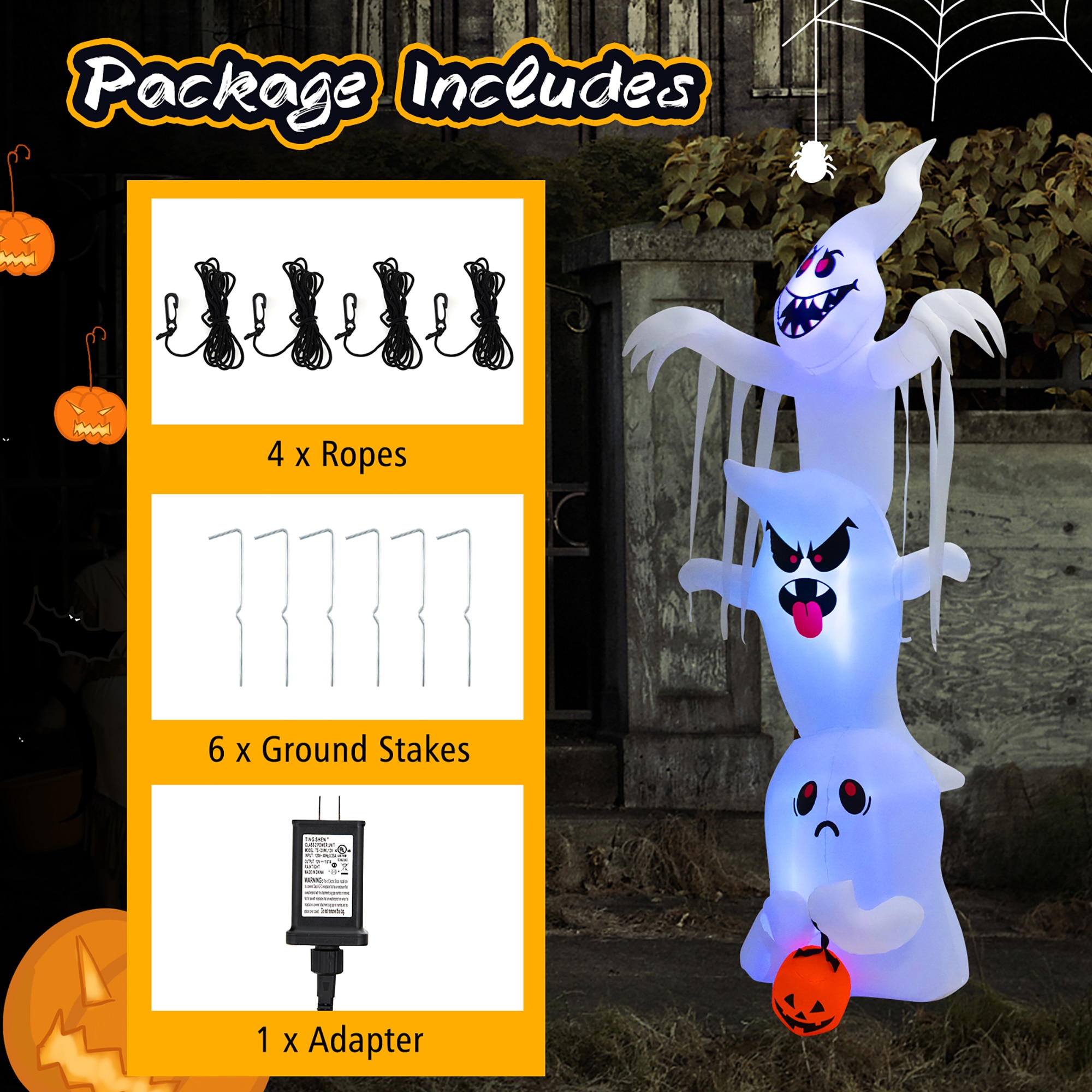 Costway CM23959US Outdoor-Halloween-Decor - View #4