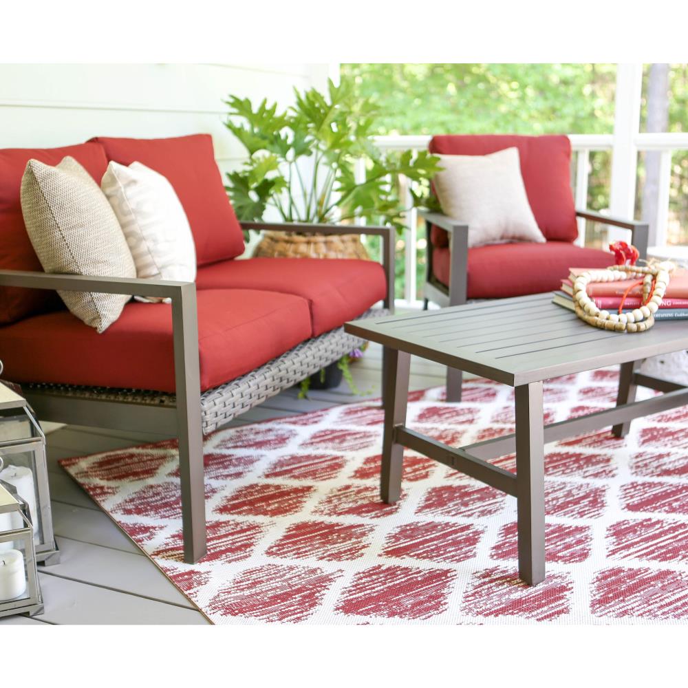 Leisure Made 301890-RED Patio-Conversation-Sets - View #3
