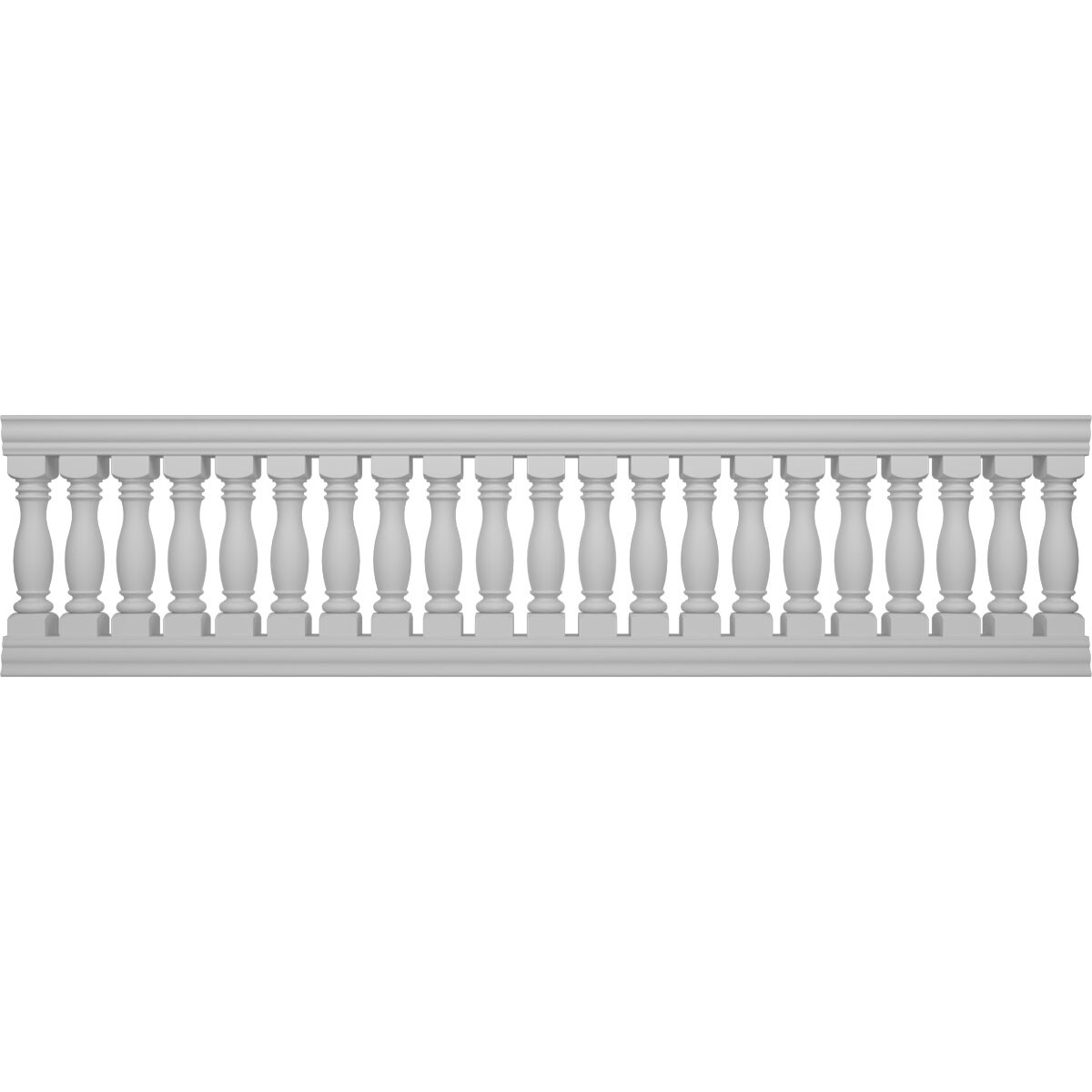 Ekena Millwork FiberThane Embassy Fiberglass Deck Rail Kit