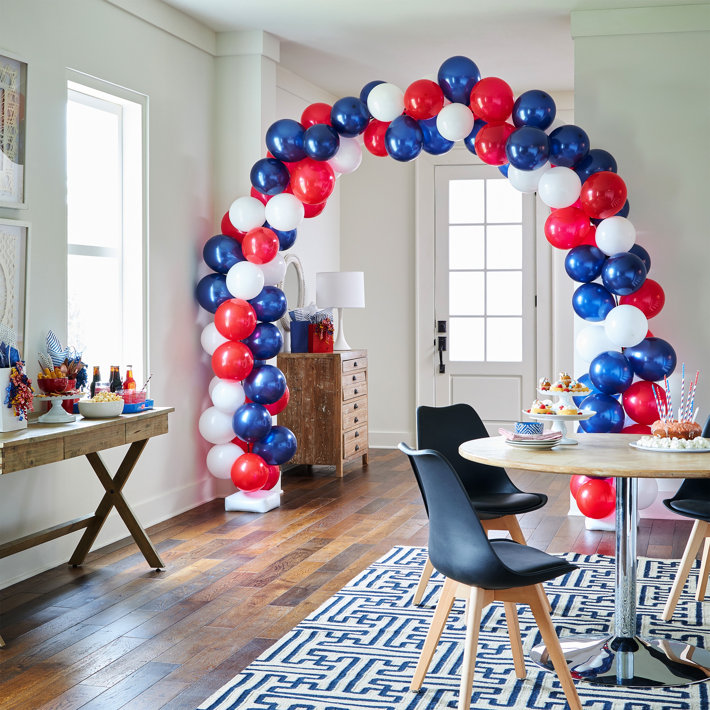 round shape table arch stand 9 kits balloon arch party decoration holiday  layout