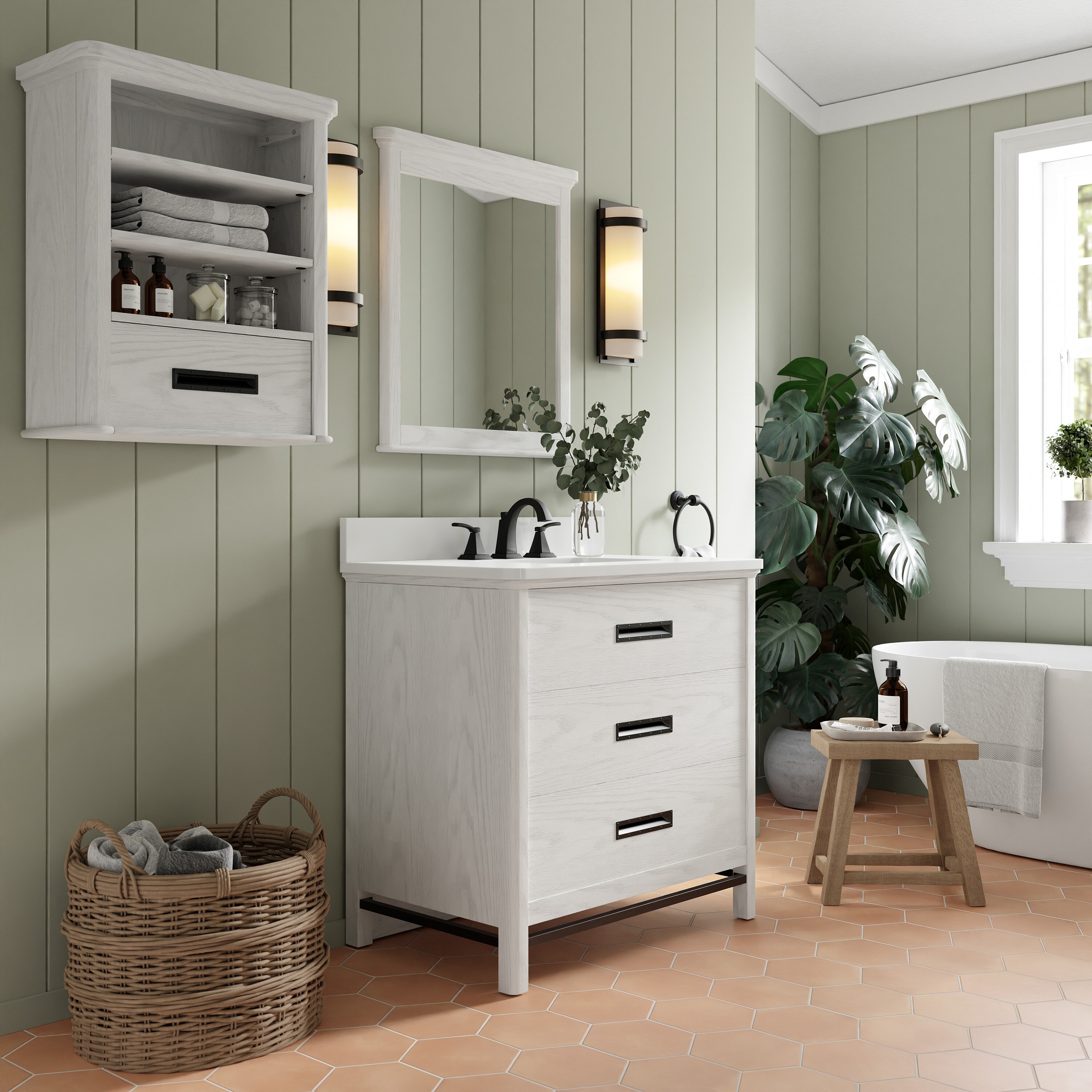 allen + roth 1694VA-36-241-901-UM Bath-Vanity-Combo - View #4