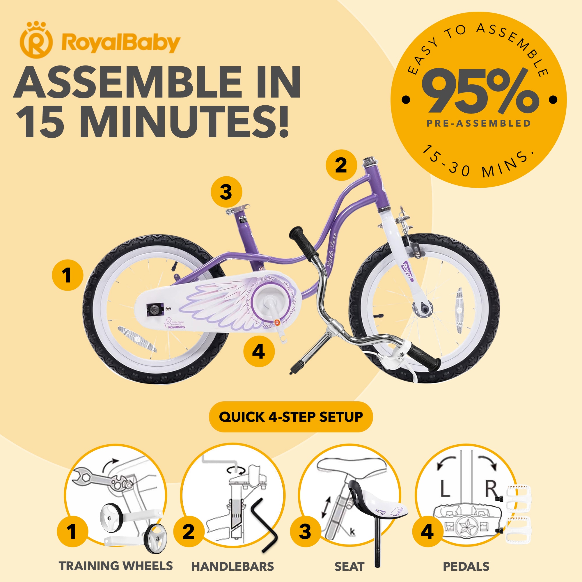 Royal Baby 401348 bikes - View #4