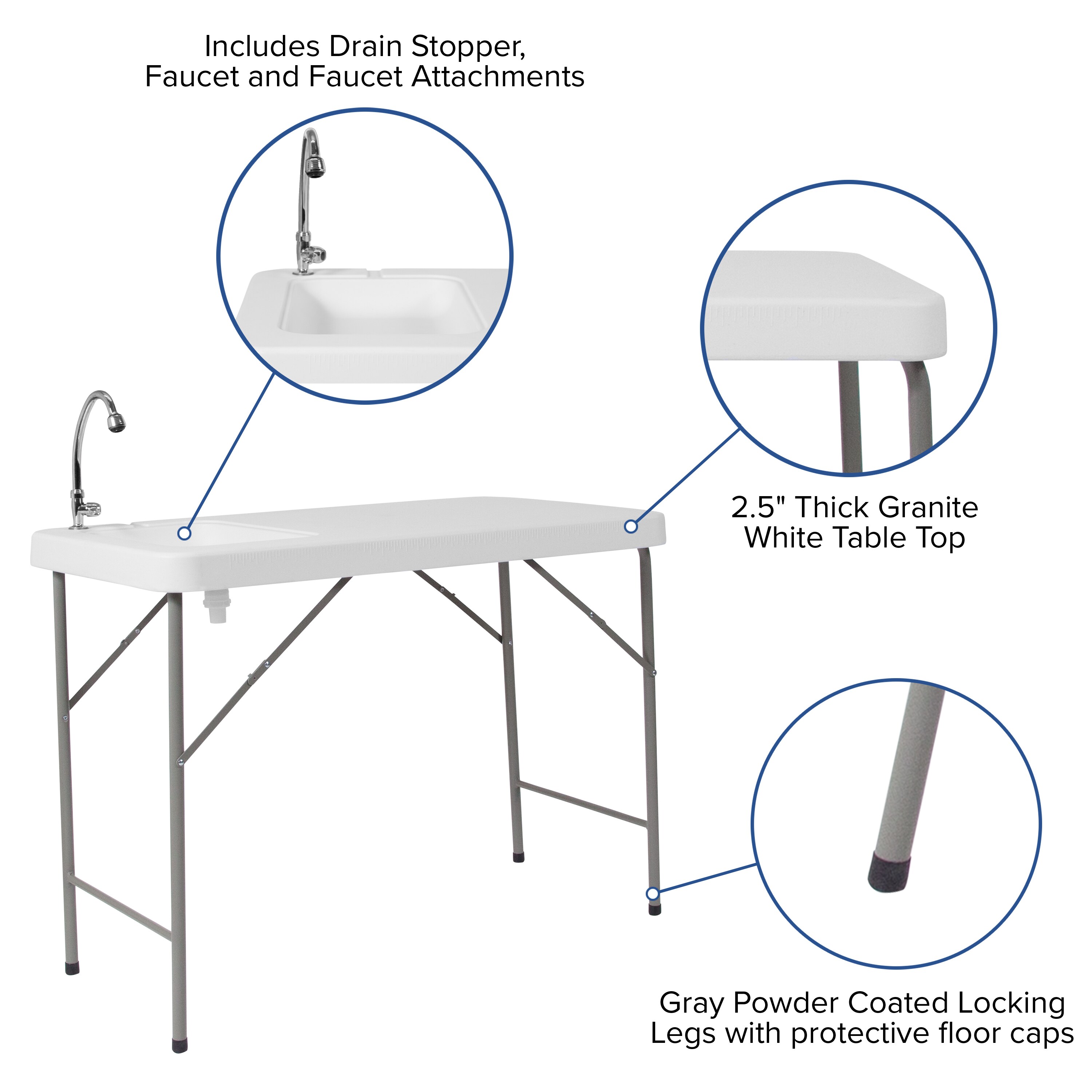 lowes fish cleaning table