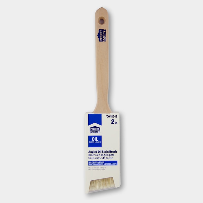 Valspar 1-1/2-in Reusable Natural Bristle- Polyester Blend Angle Paint  Brush (Stain Brush) in the Paint Brushes department at
