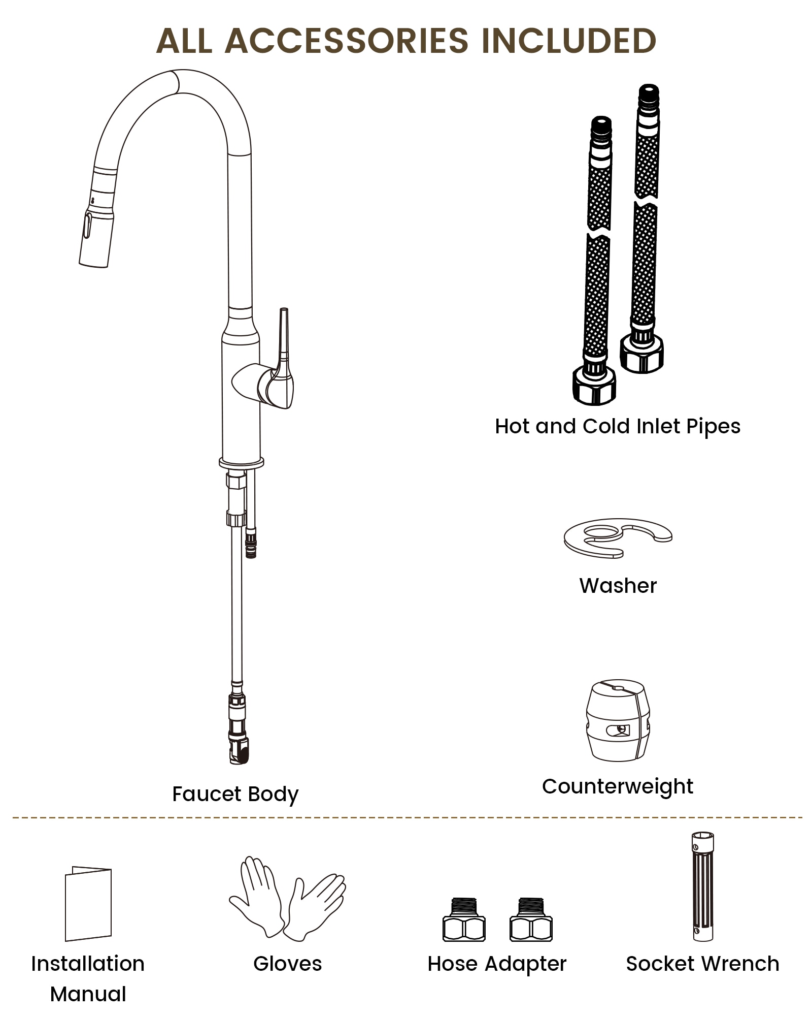 YAWWALK Y12W97K-MB Kitchen-Faucets - View #10