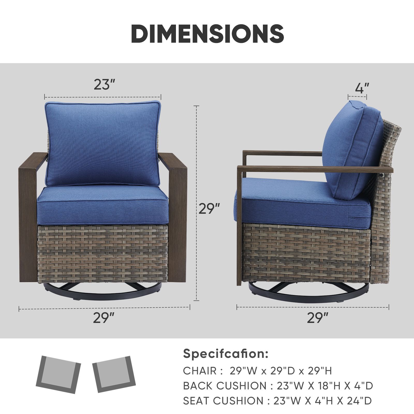  PA137-1 Patio-Chairs - View #8