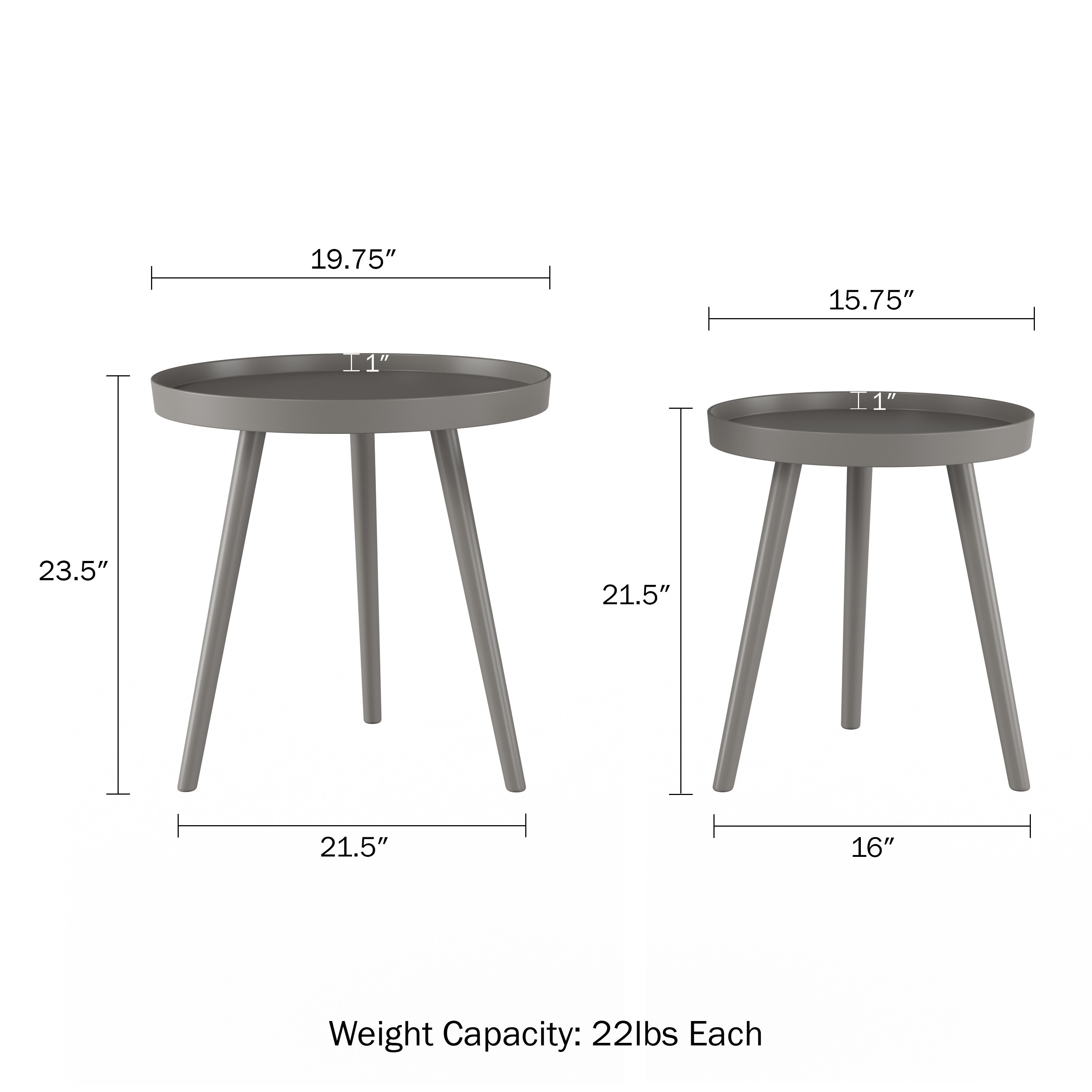 Hastings Home 964712IFY End-Tables - View #5