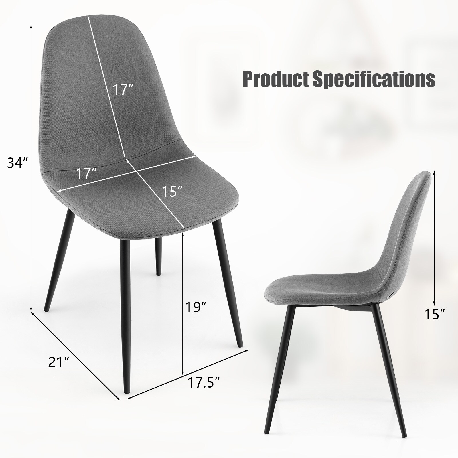 Slickblue D-CO-4-RG02101UH Dining-Chairs - View #4