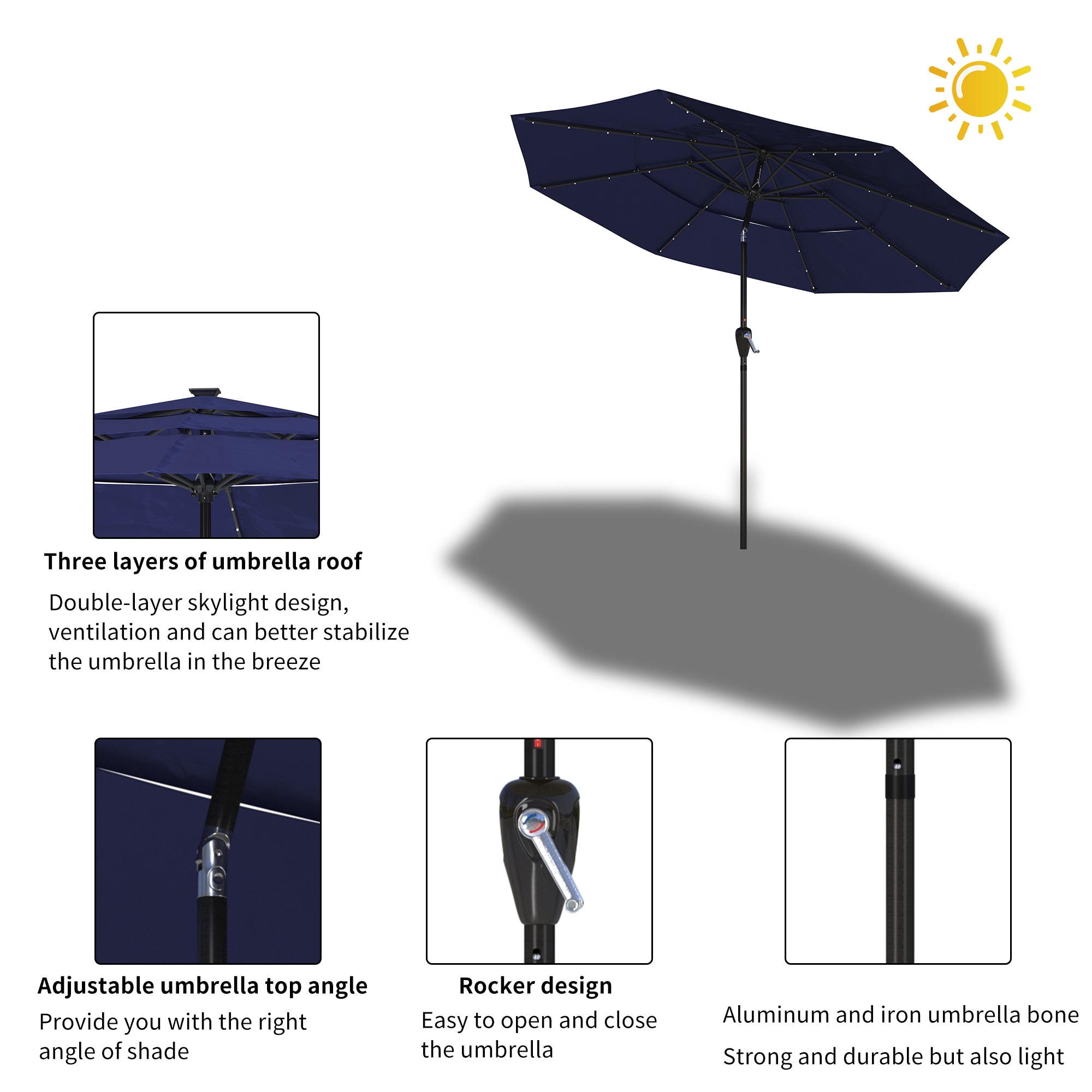 Mondawe 21WF372NY-ED Umbrellas-2 - View #7