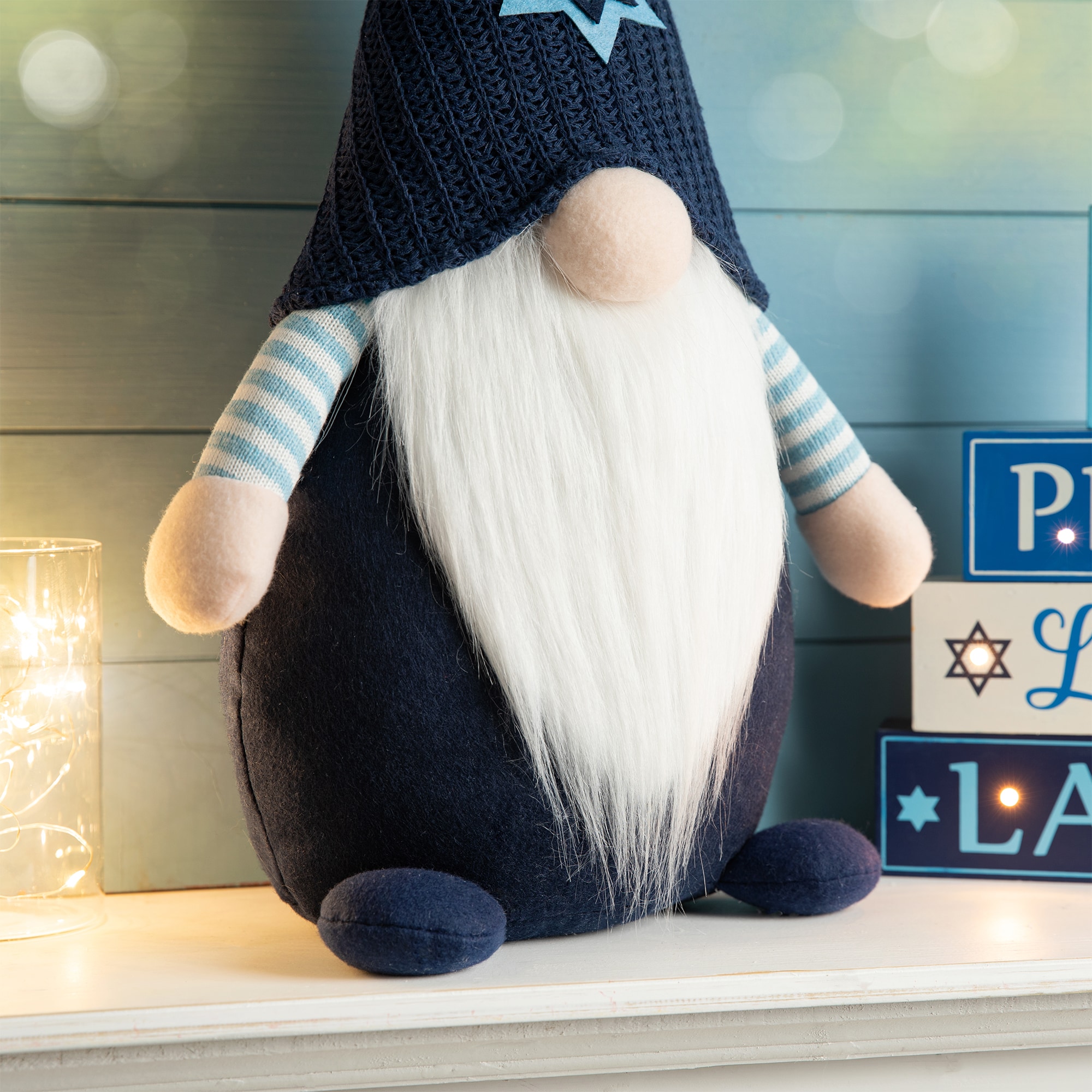 Glitzhome 2035200001 Indoor-Hanakkah-Decor - View #4