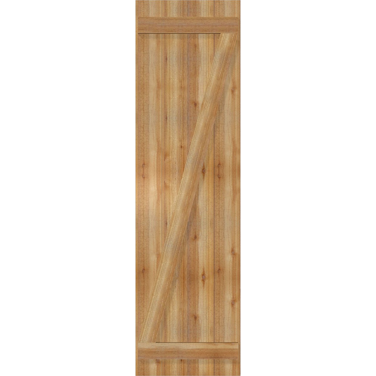 Ekena Millwork RBJ06Z21X077RWR Exterior-Shutters - View #5