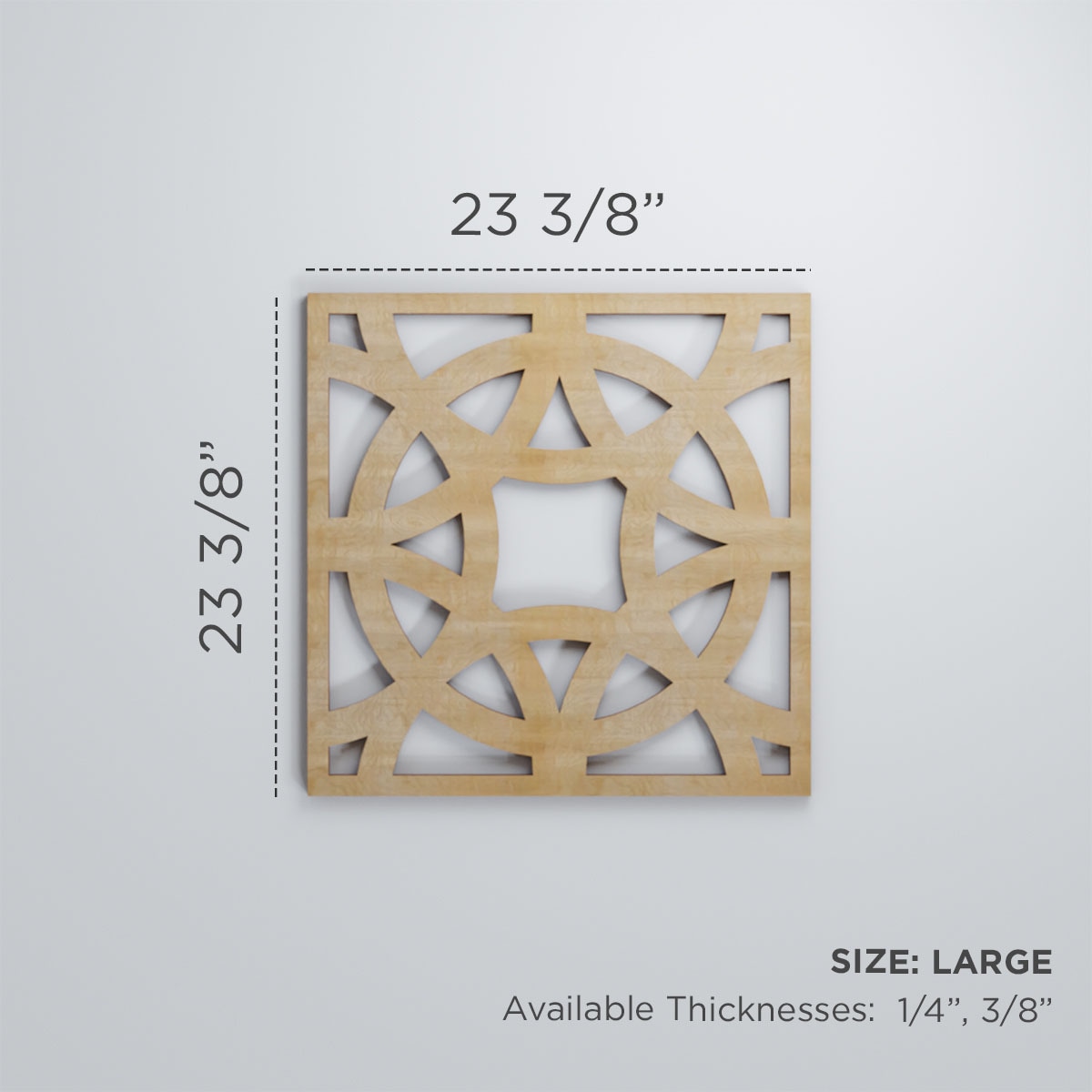 Ekena Millwork WALW24X24X0250BNEBI Wall-Panels - View #3
